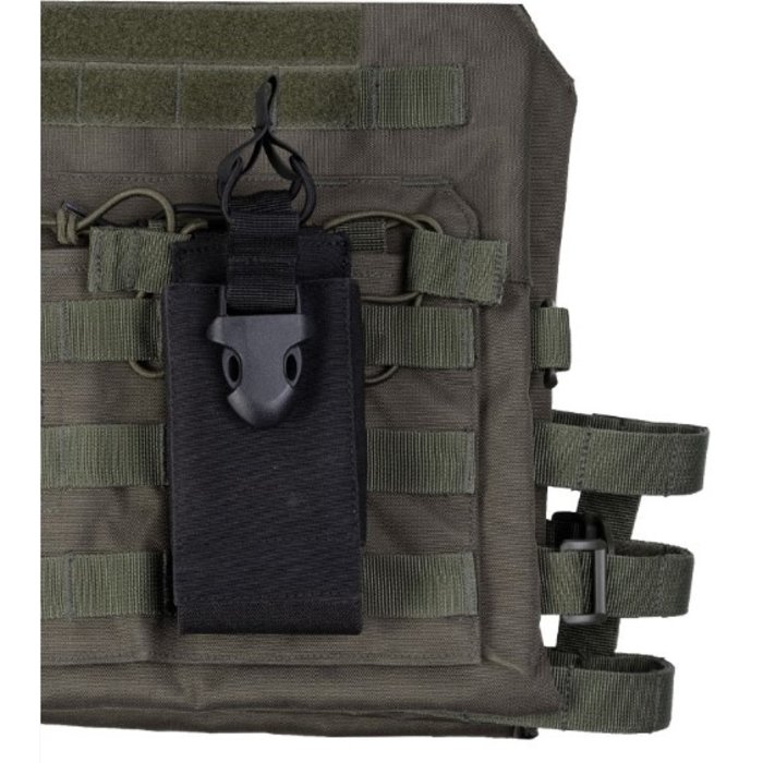 BLACK MOLLE RADIO POUCH