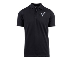 Polo Zwart Beveiliging met V