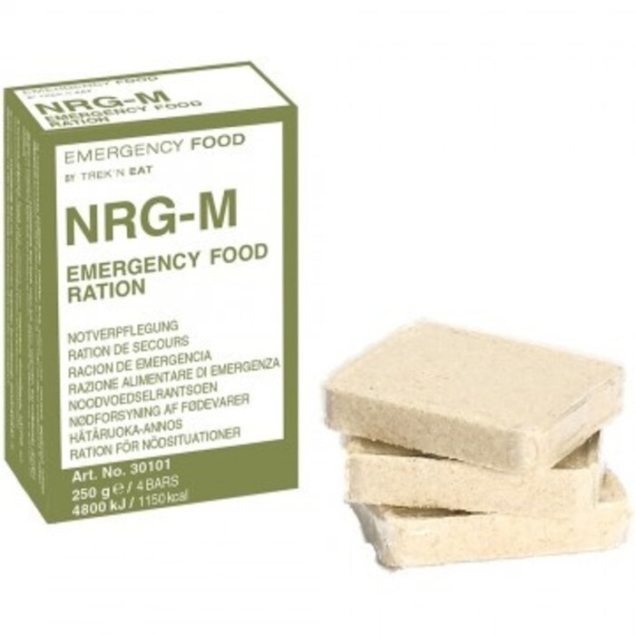 Trek'n Eat NRG-M Emergency Food Noodrantsoen  Doos van 42 rantsoenen