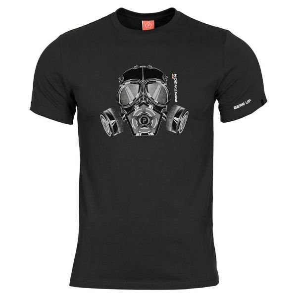 Pentagon® T-Shirt Gas Mask design