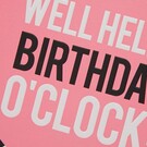 Commodo Birthday clock