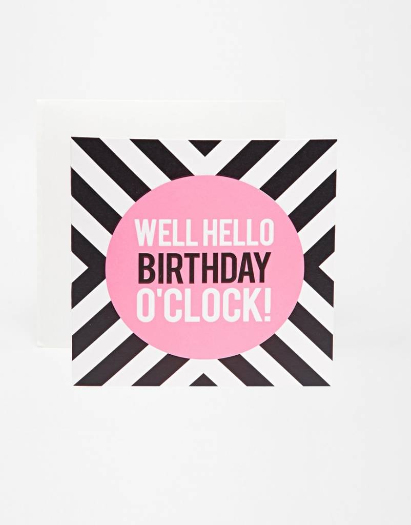 Commodo Birthday clock