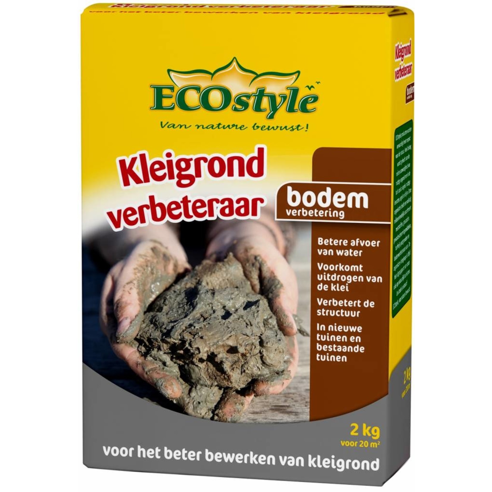 ECOstyle Kleigrondverbeteraar 2 kg (20 m²)