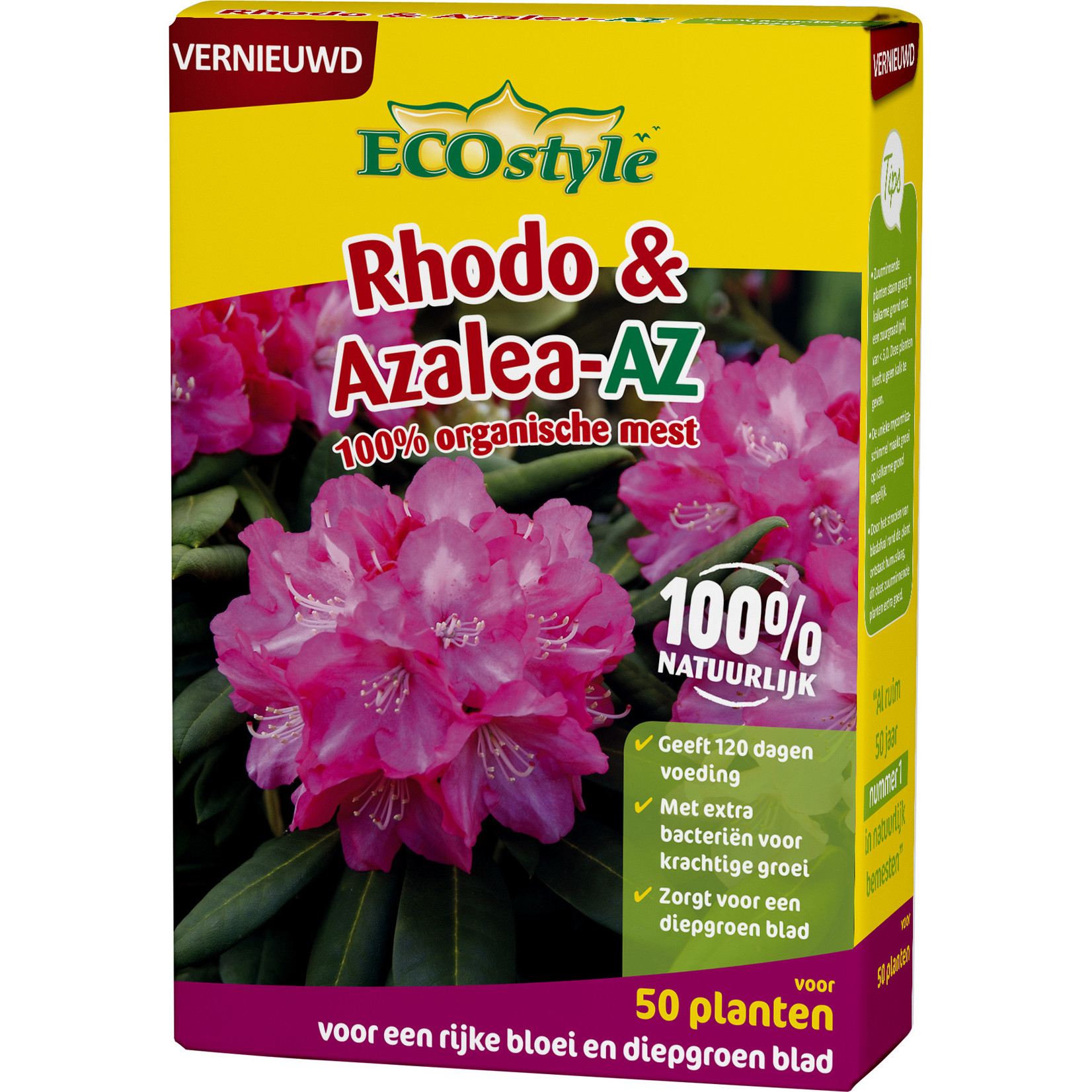 ECOstyle Rhodo & Azalea-AZ meststof 1,6 kg (voor ca. 50 planten)