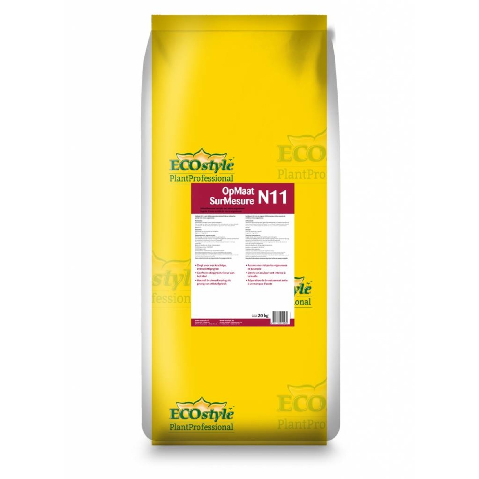 Ecostyle Professioneel OpMaat Bloedmeel N11 20 kg
