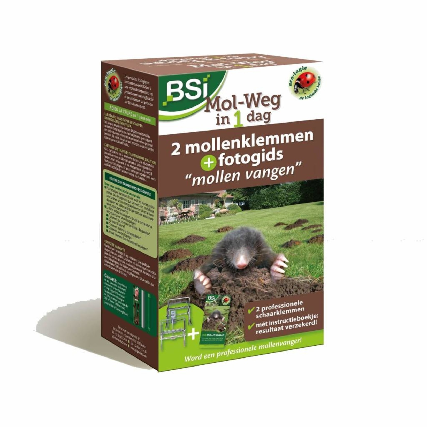 BSi mol-weg in 1 dag mollenvangset