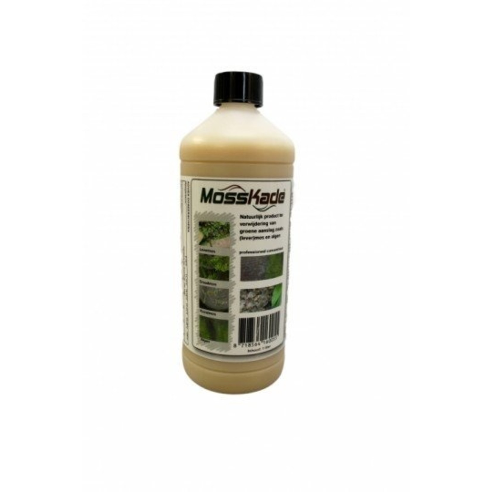 MossKade 1 liter (concentraat) tegen levermos, mos (ook in het gazon), korstmos en algen