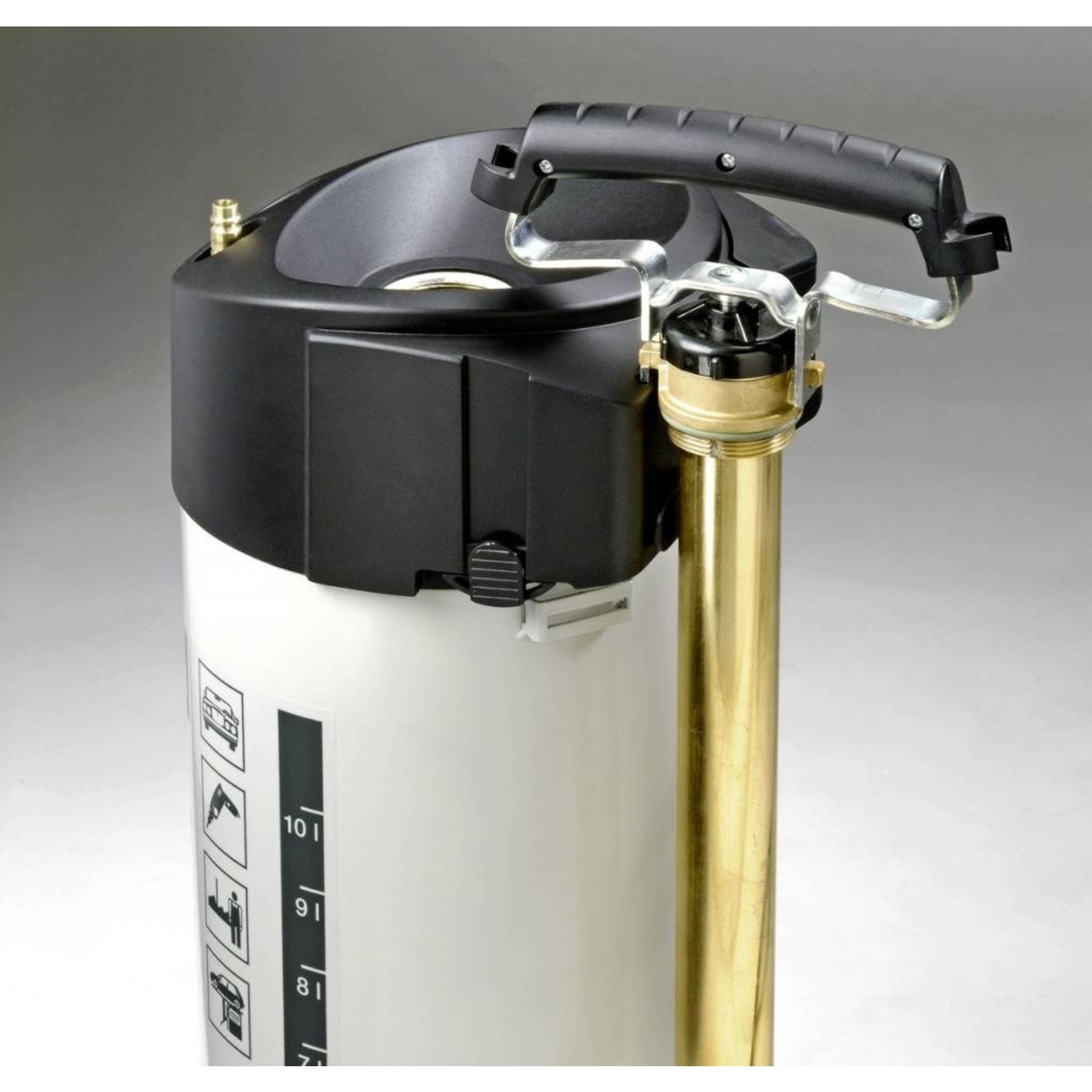 Gloria Industrie Hogedrukspuit Staal 405TKS Profiline (5 liter) met Compressoraansluiting