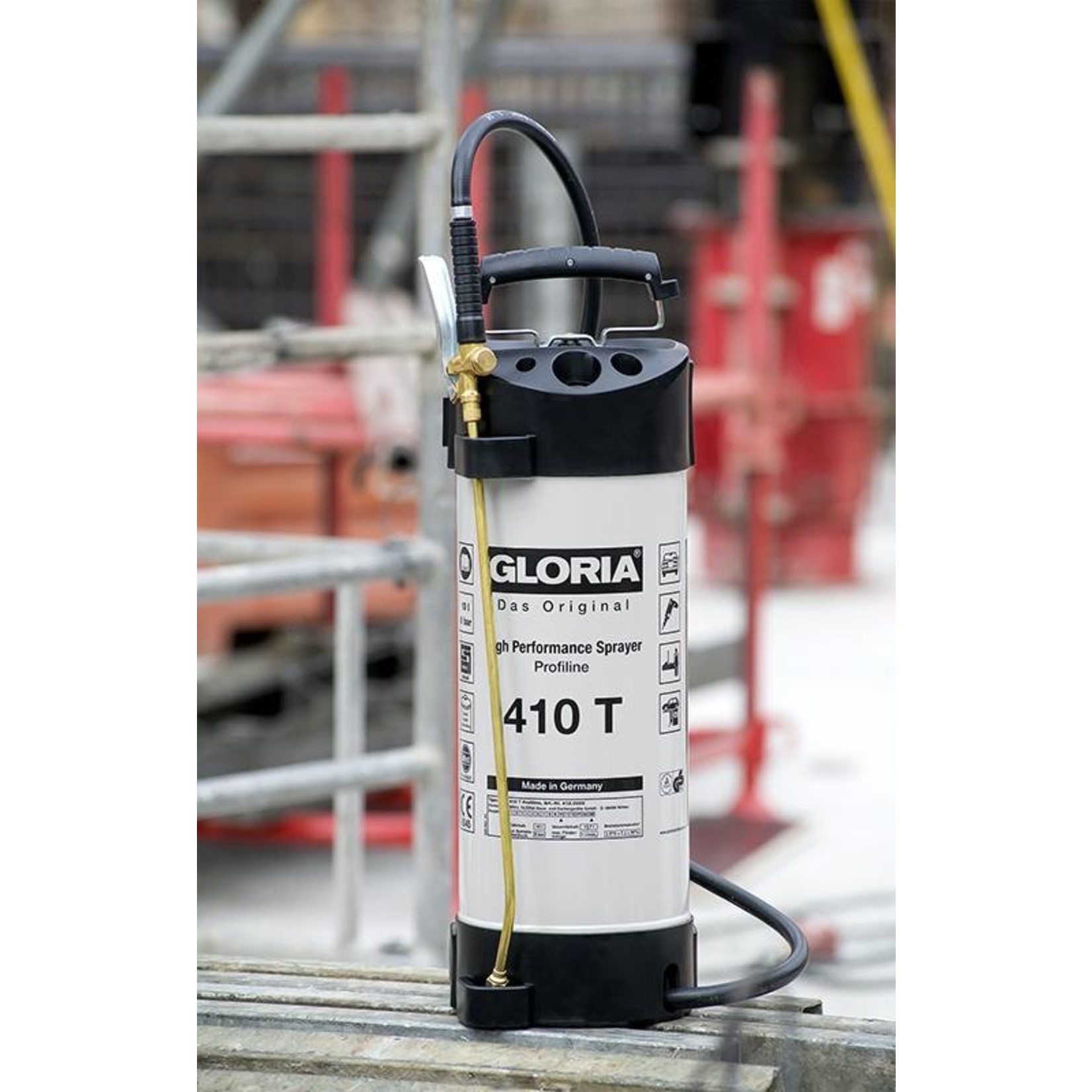 Gloria Industrie Hogedrukspuit Staal 410T Profiline (10 liter)