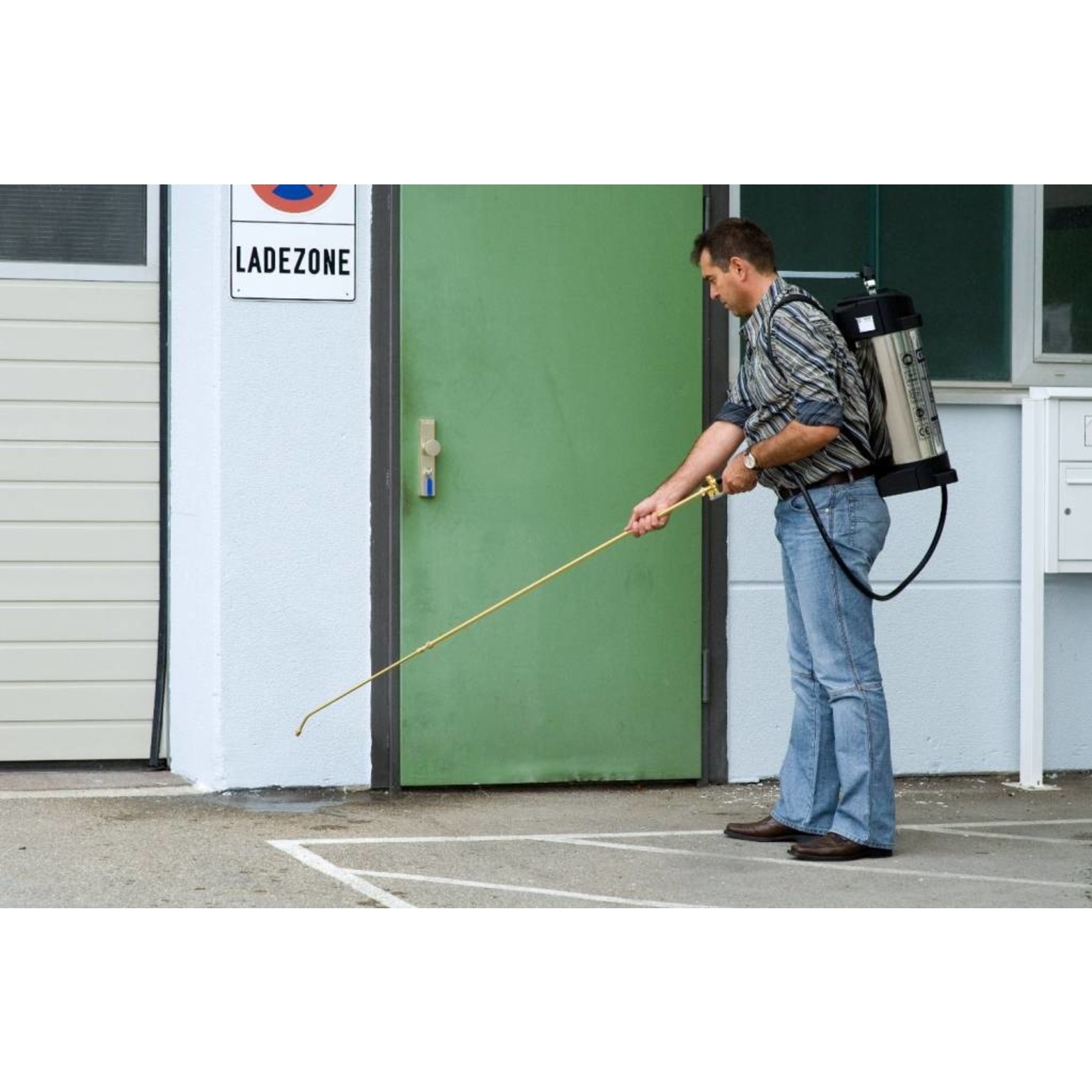 Gloria Industrie Hogedrukspuit RVS 510T Profiline (10 liter)