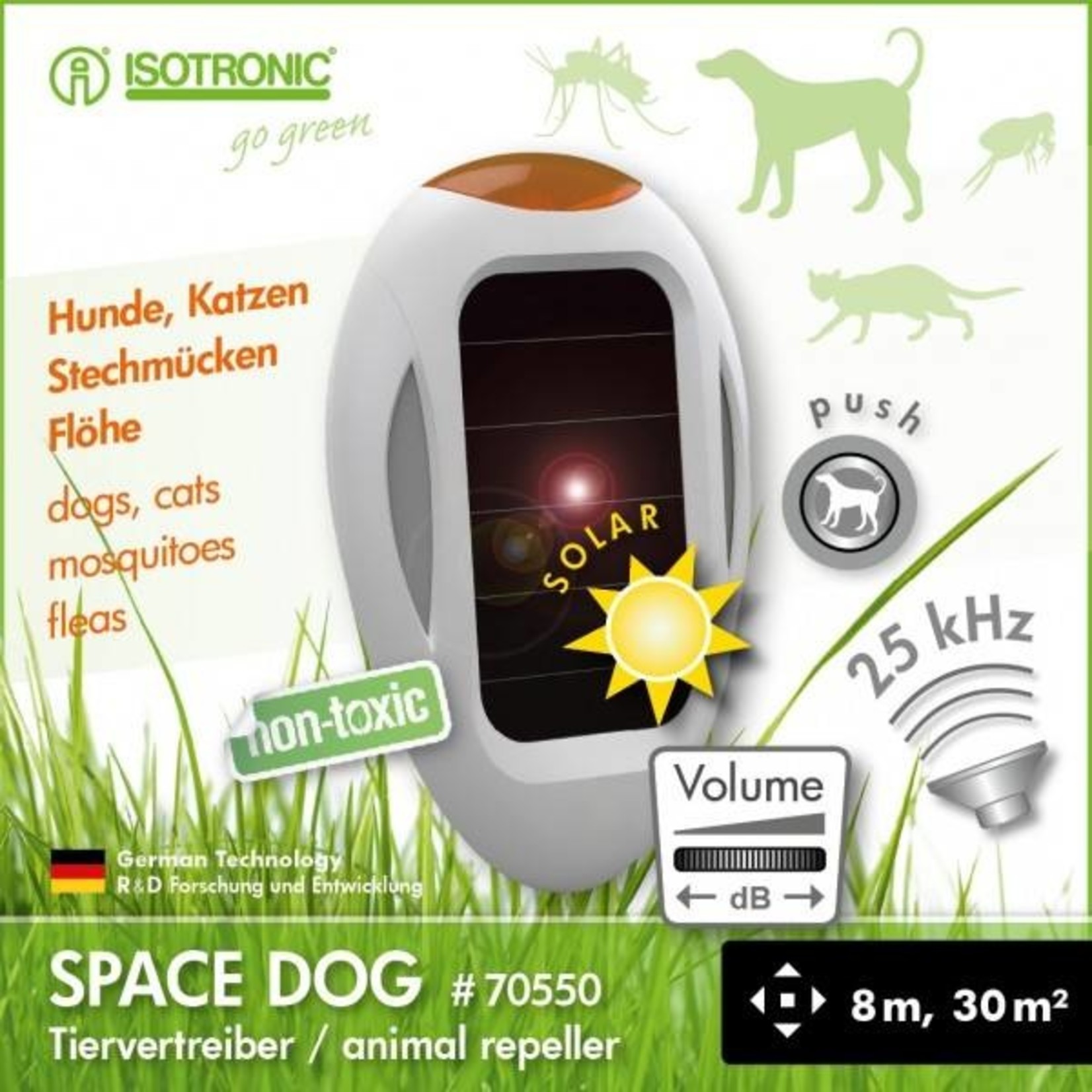 Isotronic Honden- en kattenverjager Space Dog Solar