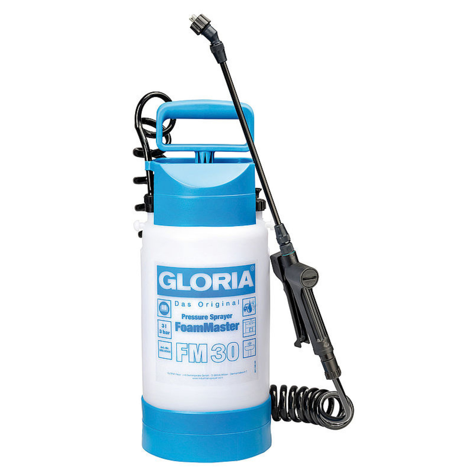 Gloria Reiniging FoamMaster FM30 Schuim drukspuit (3 liter)