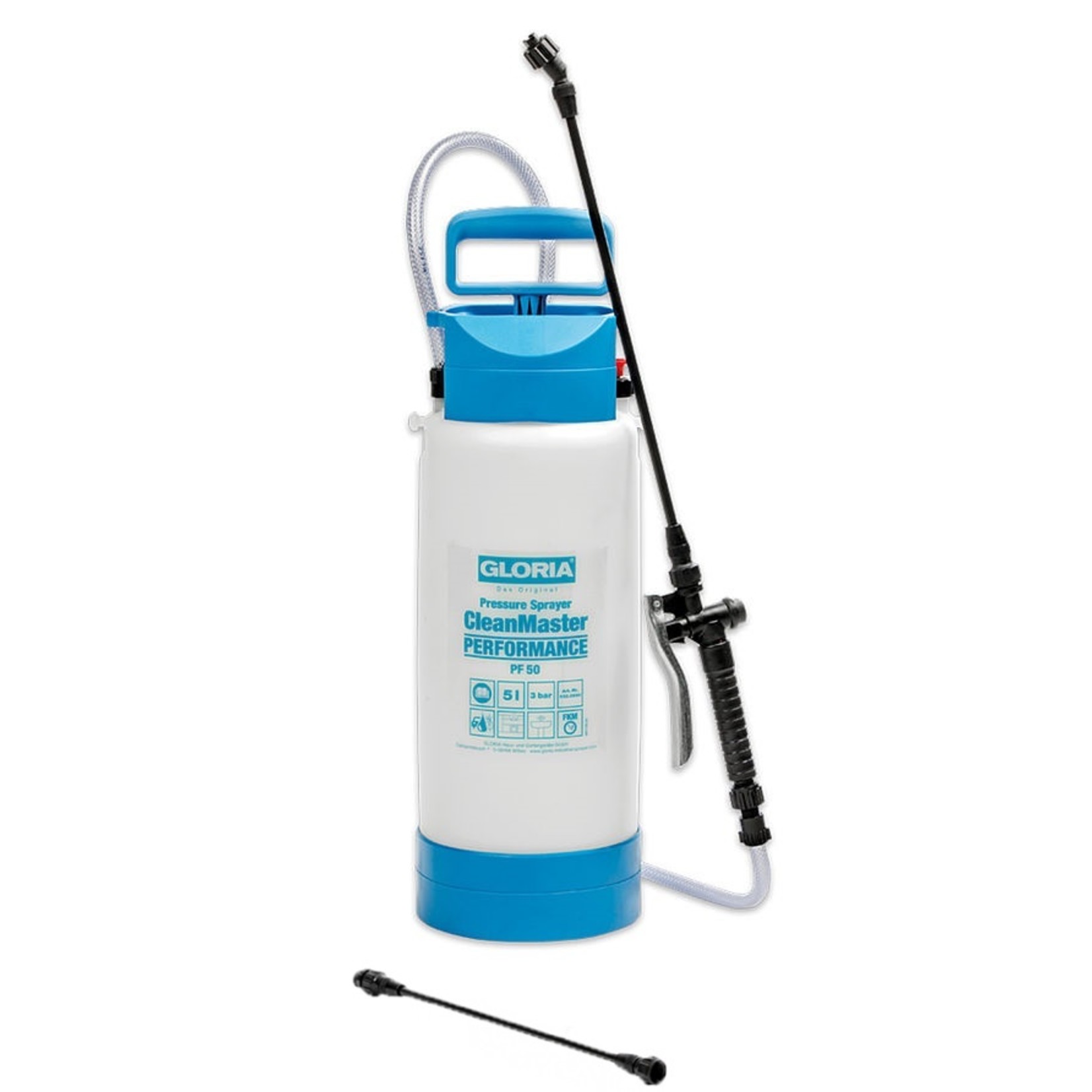 Gloria Reiniging Drukspuit CleanMaster PERFORMANCE PF 50  (5 liter)