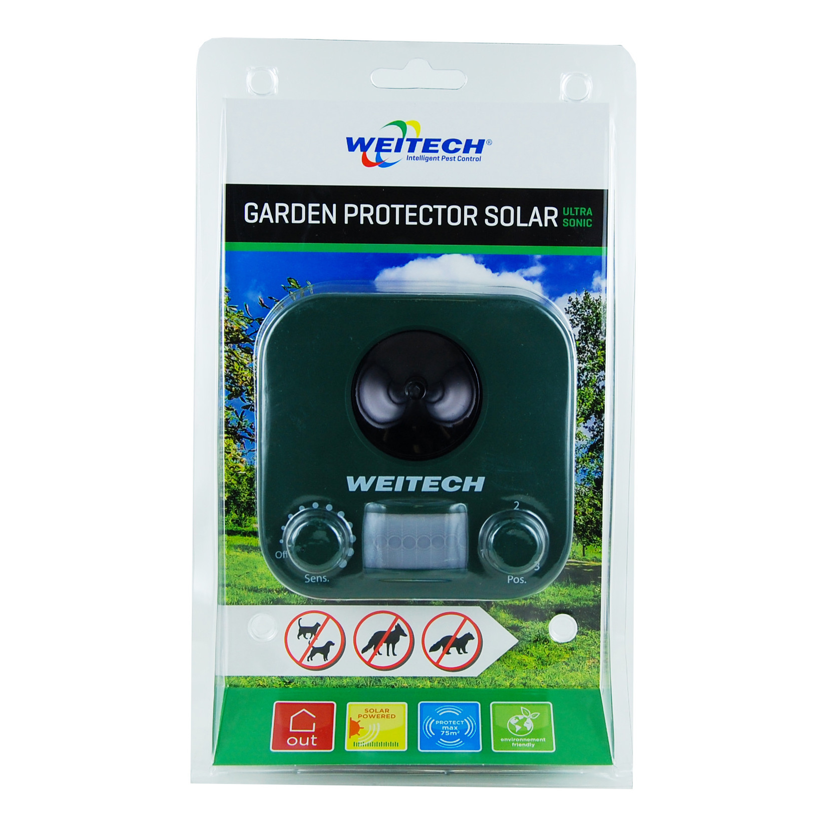 Weitech Garden Protector Solar WK0053 Ongedierte verjager op zonne-energie