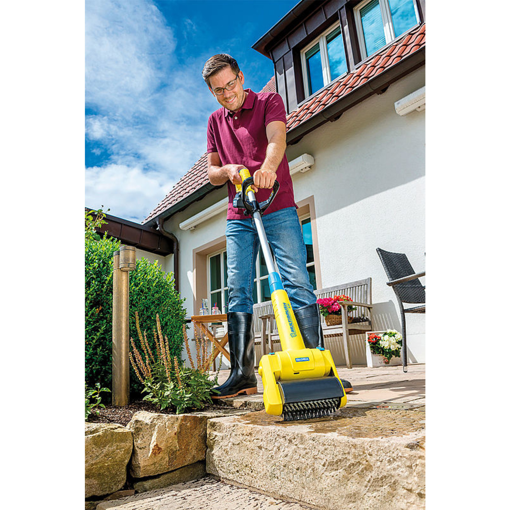 Gloria MultiBrush Li-on 18V Accu Speedcontrol voor voegen- en oppervlaktereiniging (exclusief accu en lader) (2020)