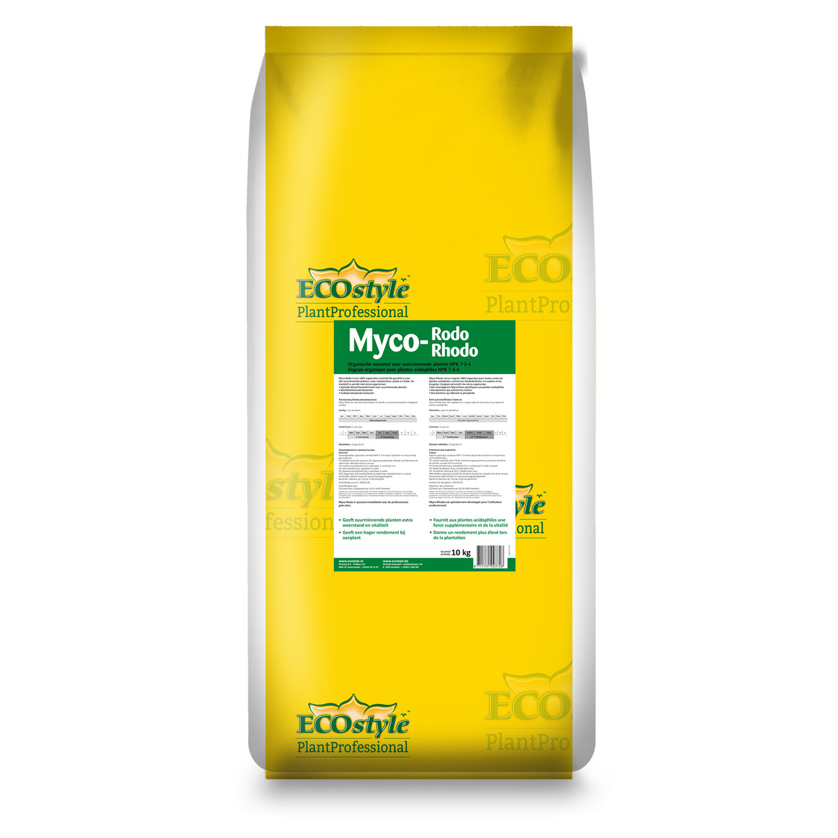 Ecostyle Professioneel Myco-Rodo Meststof 10 kg