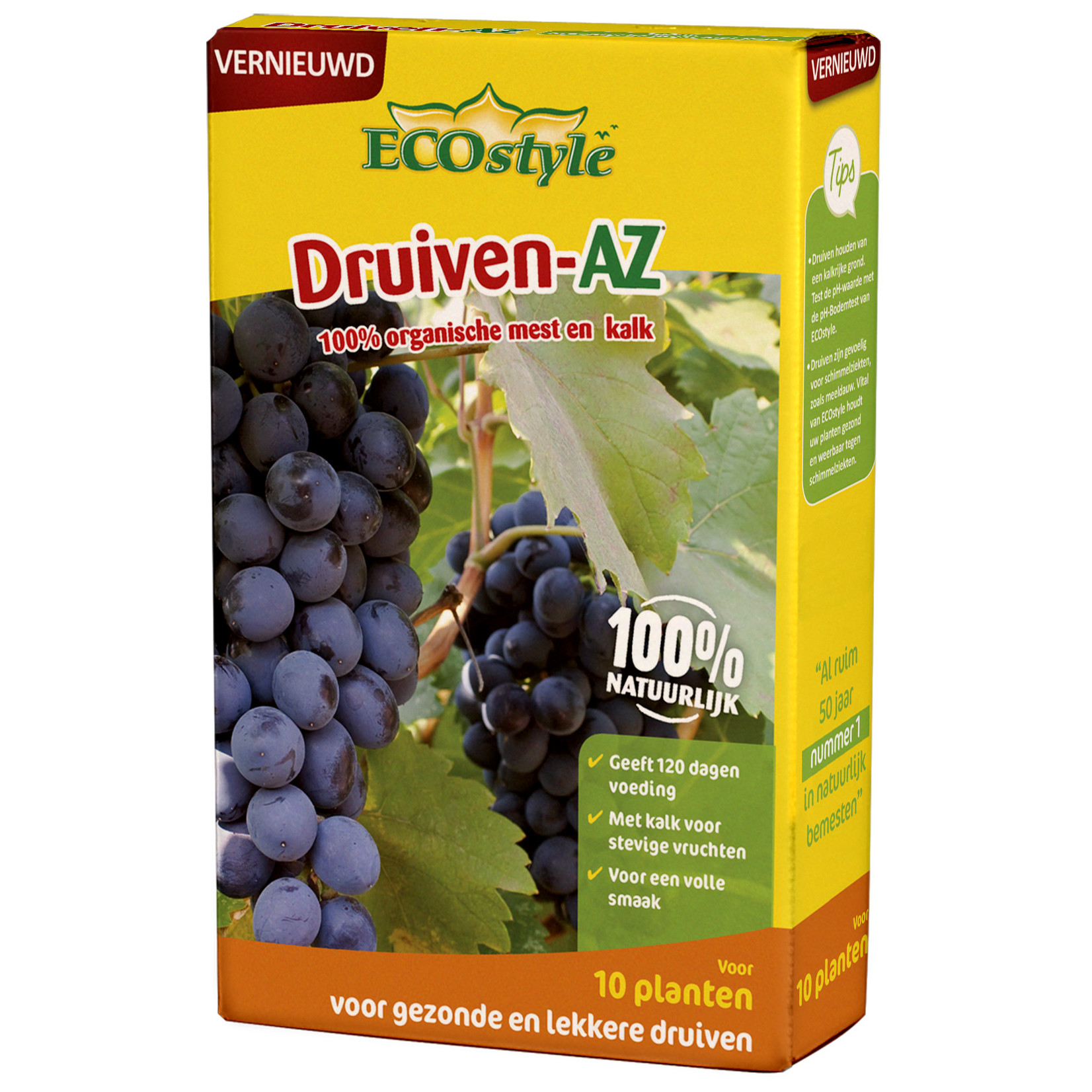 ECOstyle Druiven-AZ meststof 800 gram (voor ca. 10 planten)