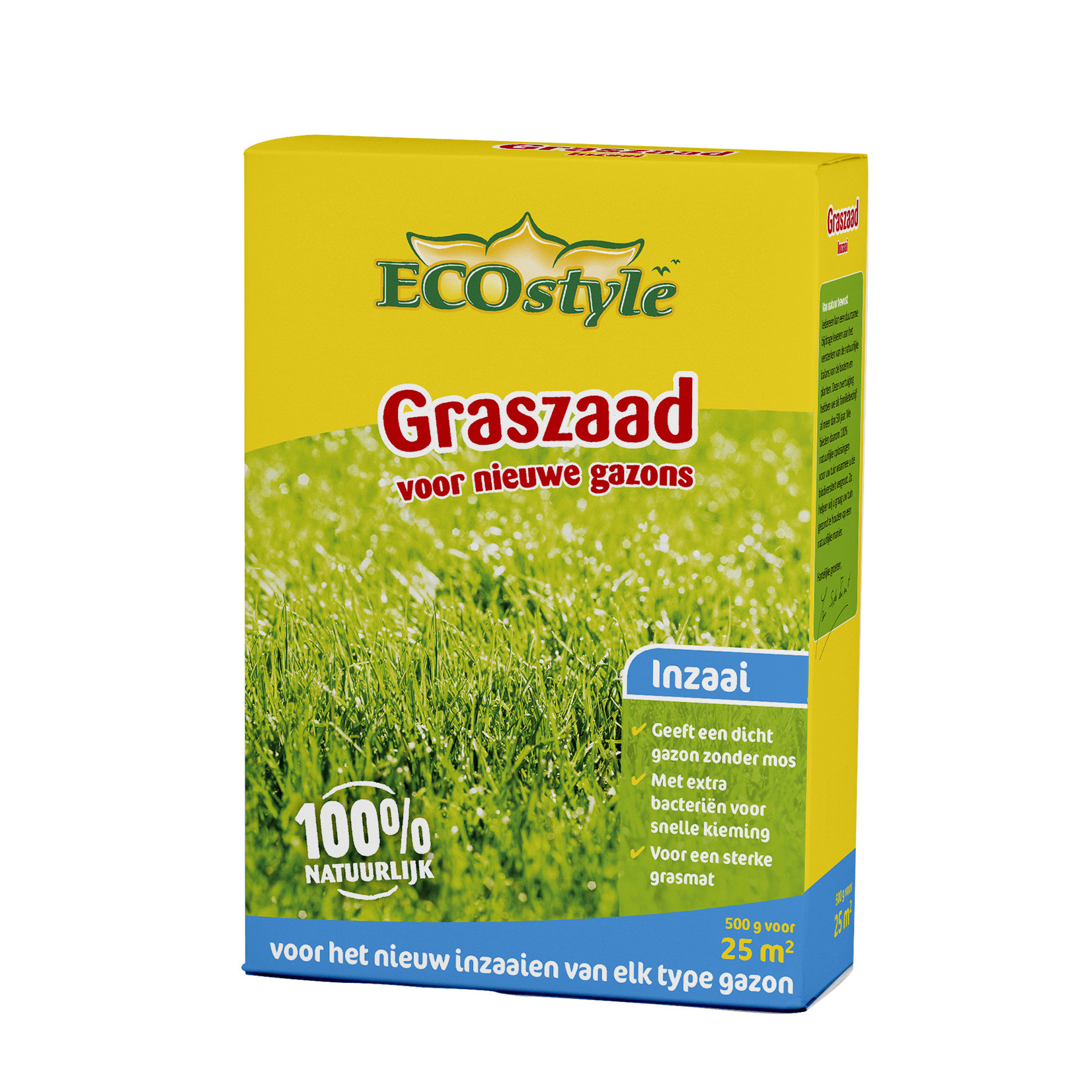 ECOstyle Graszaad-Inzaai 500 gram (25 m²)