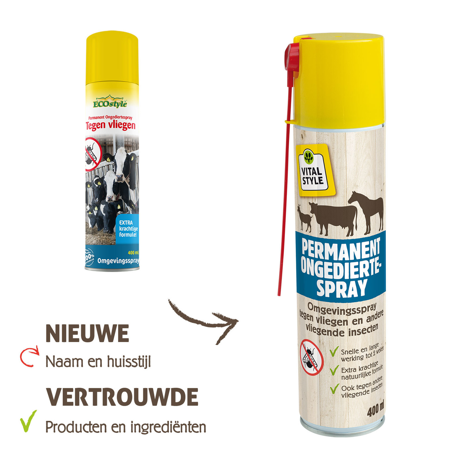 VITALstyle Permanent Ongediertespray 400 ml