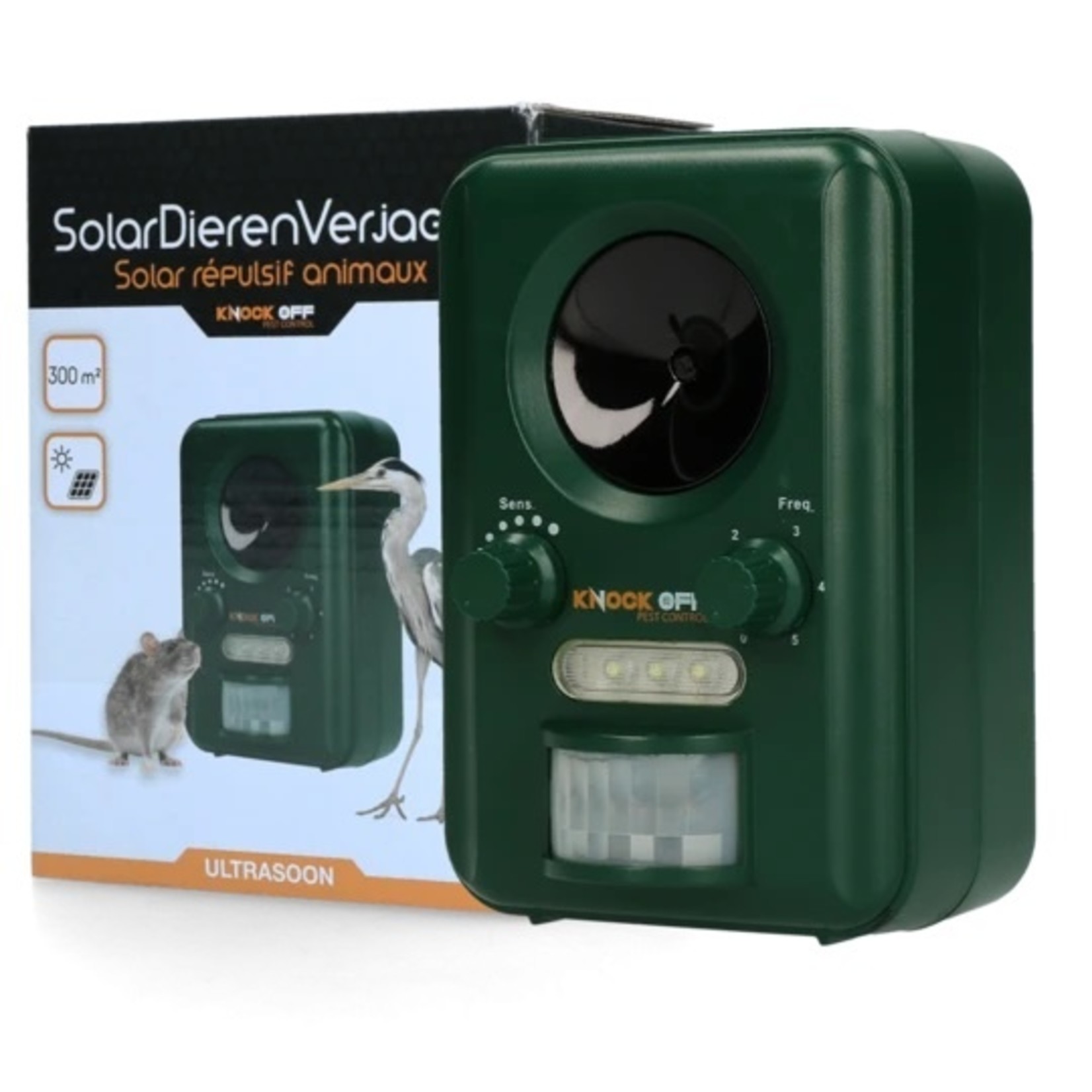 Knock Pest Control Dierenverjager Solar