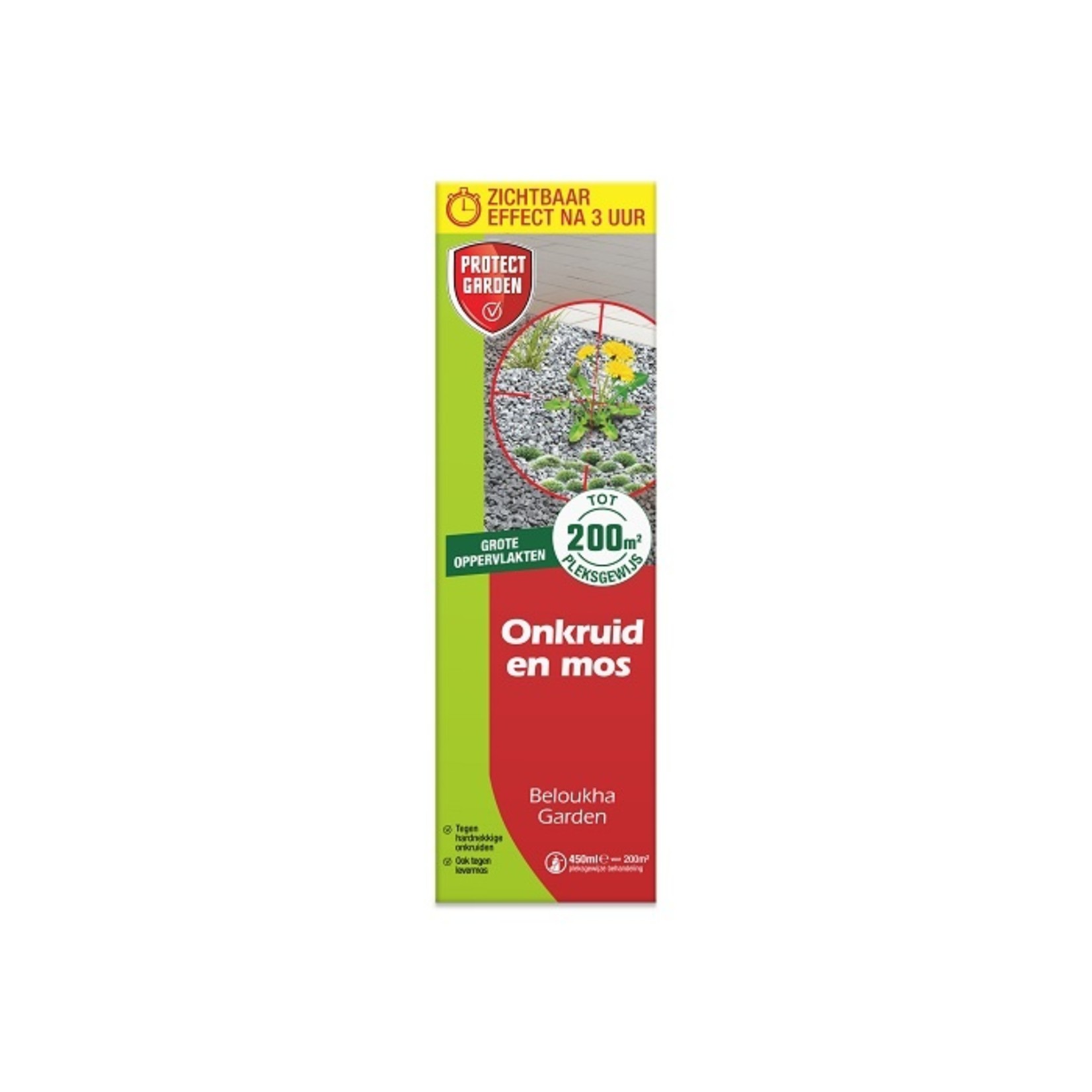 Protect Garden Belouhka Garden 450 ml tegen onkruid en mos (concentraat)