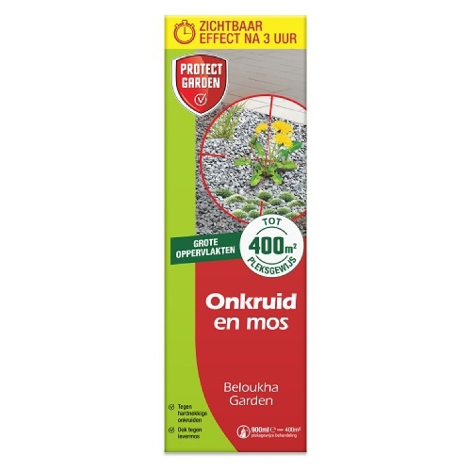 Protect Garden Belouhka Garden 900 ml tegen onkruid en mos (concentraat)