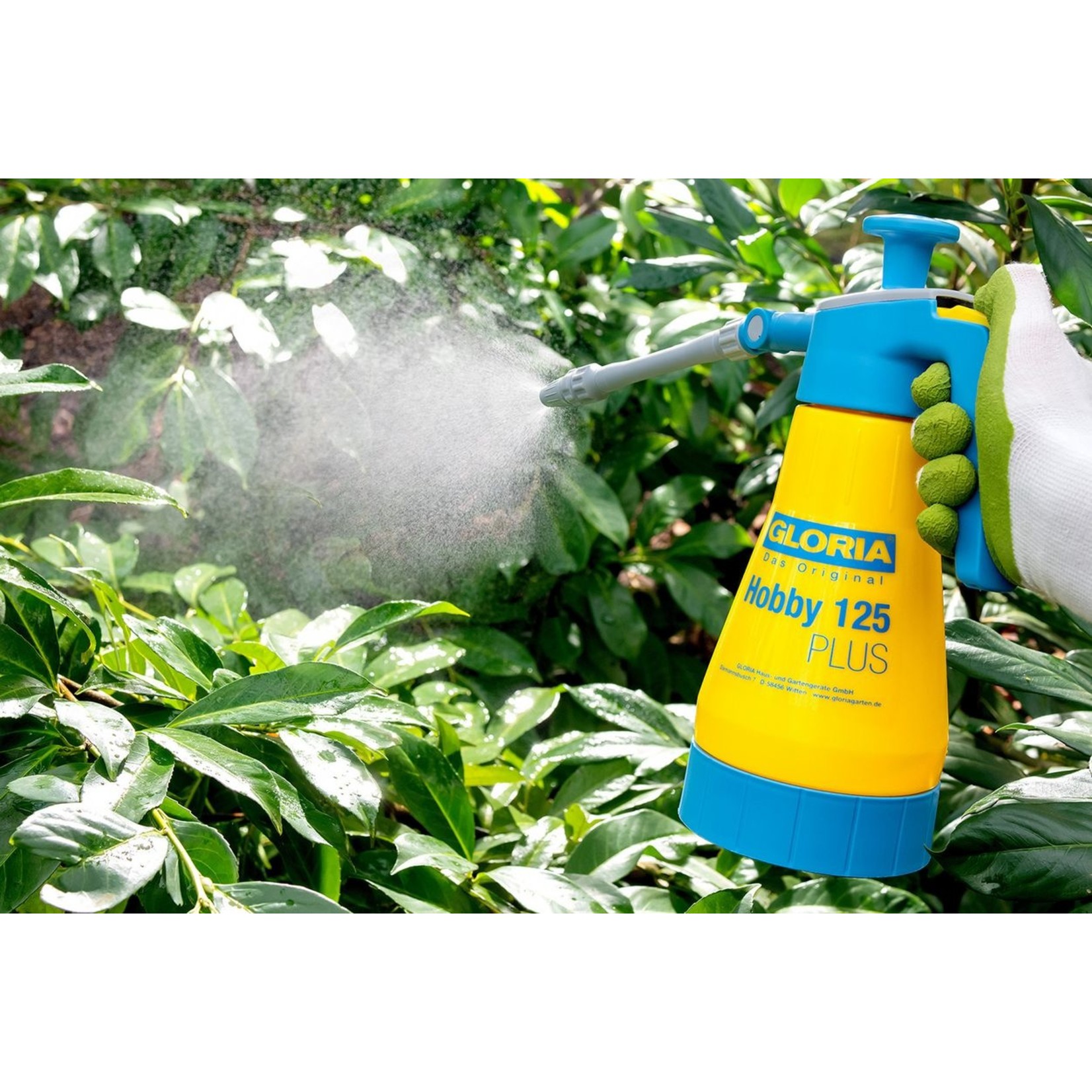 Gloria Zuurbestendige EPDM Hobby Drukspuit 125 PLUS (1,25 liter)