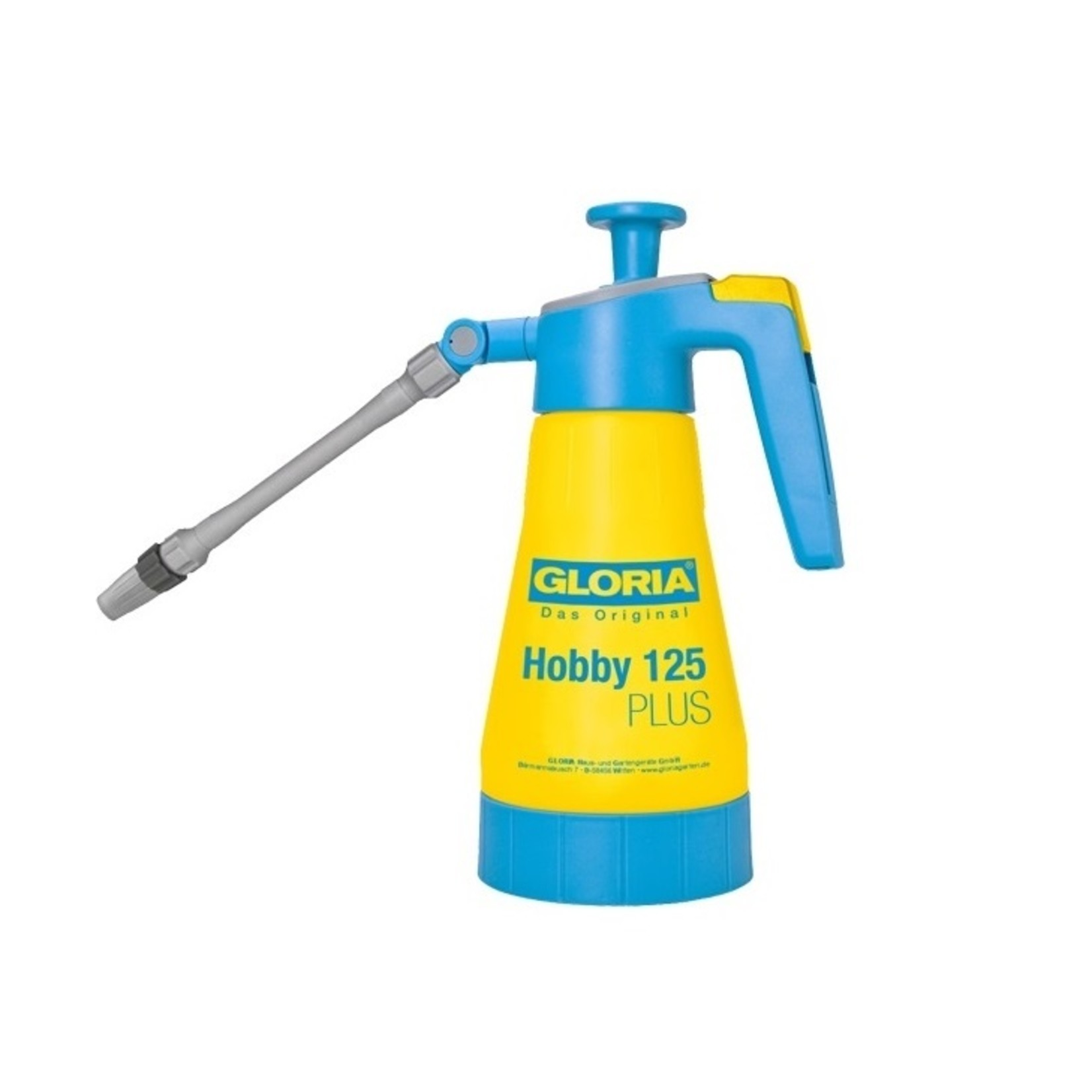 Gloria Zuurbestendige EPDM Hobby Drukspuit 125 PLUS (1,25 liter)