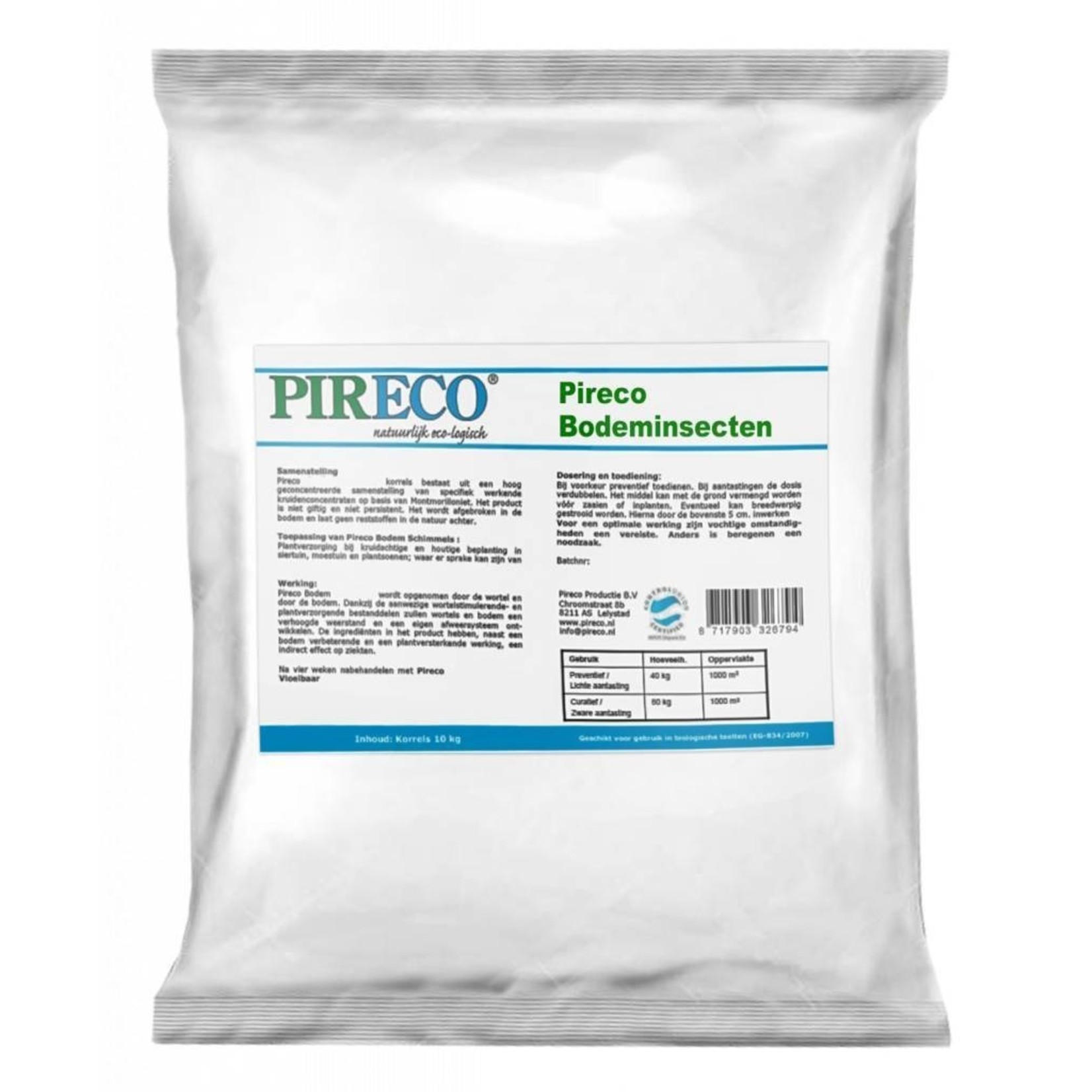 Pireco SolinseVital Korrels 20 kg (voorheen Pireco Bodeminsecten)