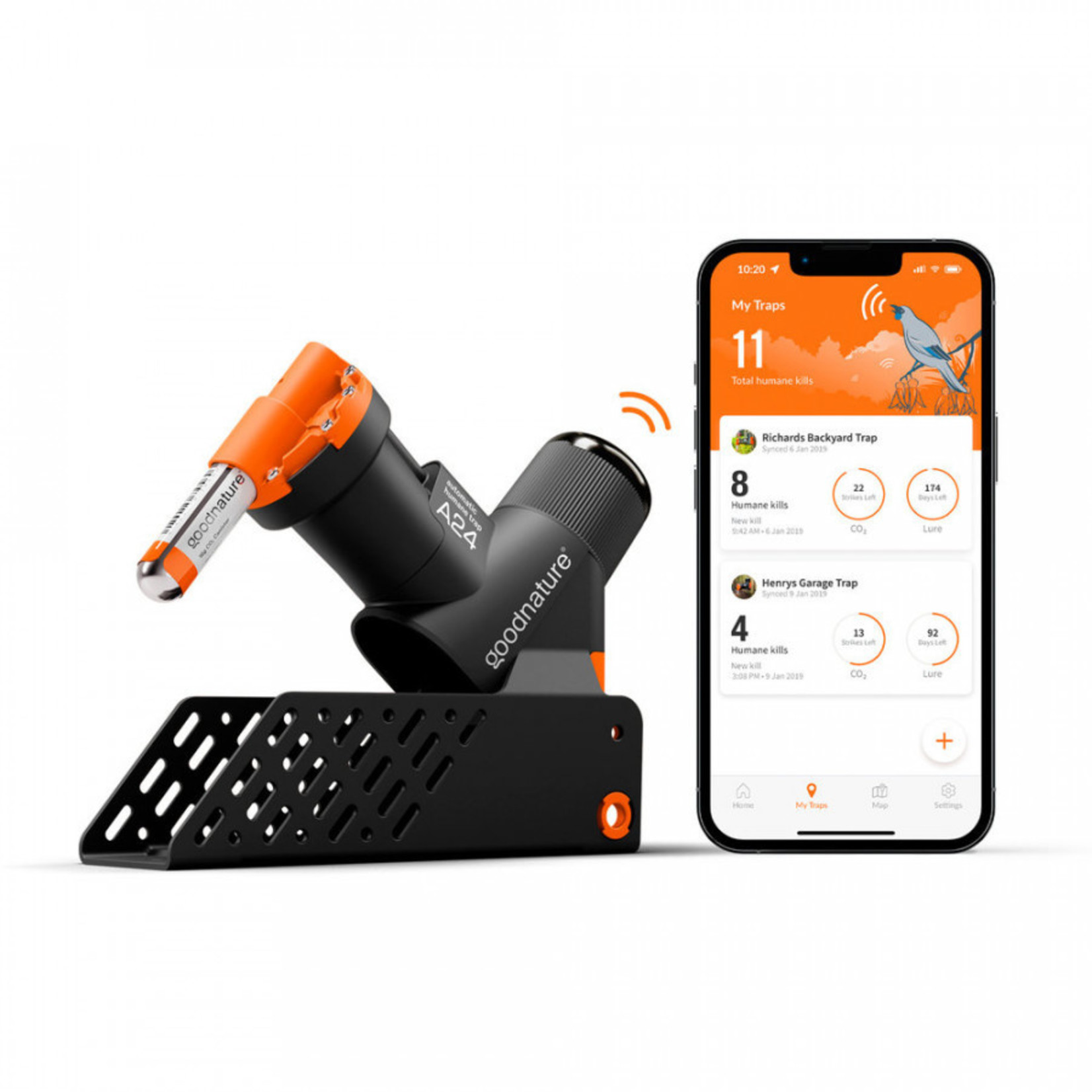 Smart Rat and Mouse Trap Monitor