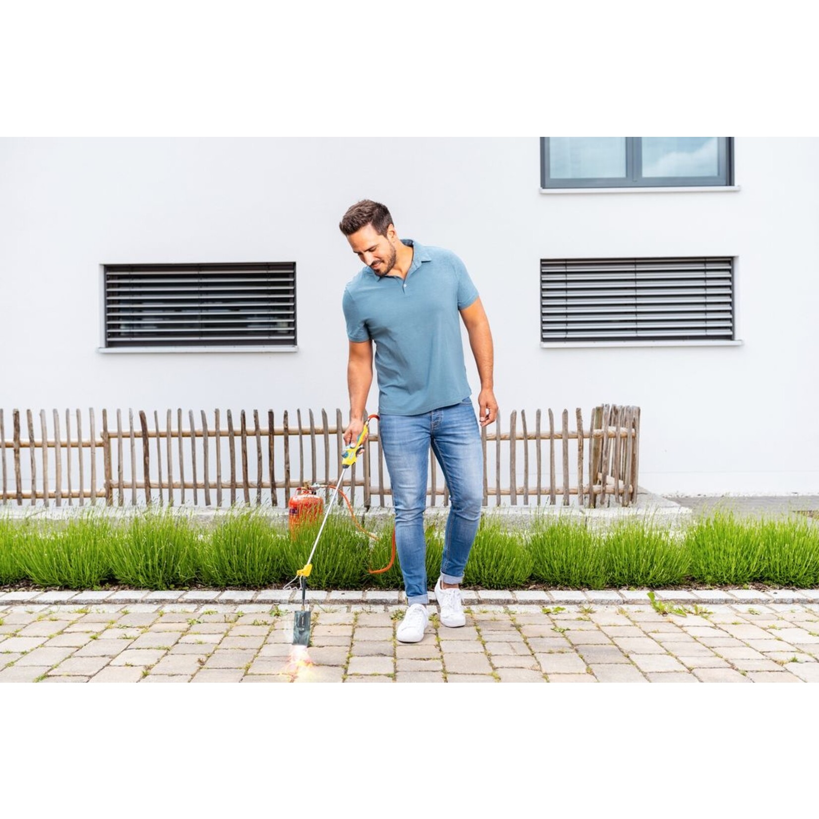 Gloria Onkruidbrander Bio Professional E+ Turbo Set met ontsteking en  drukregelaar