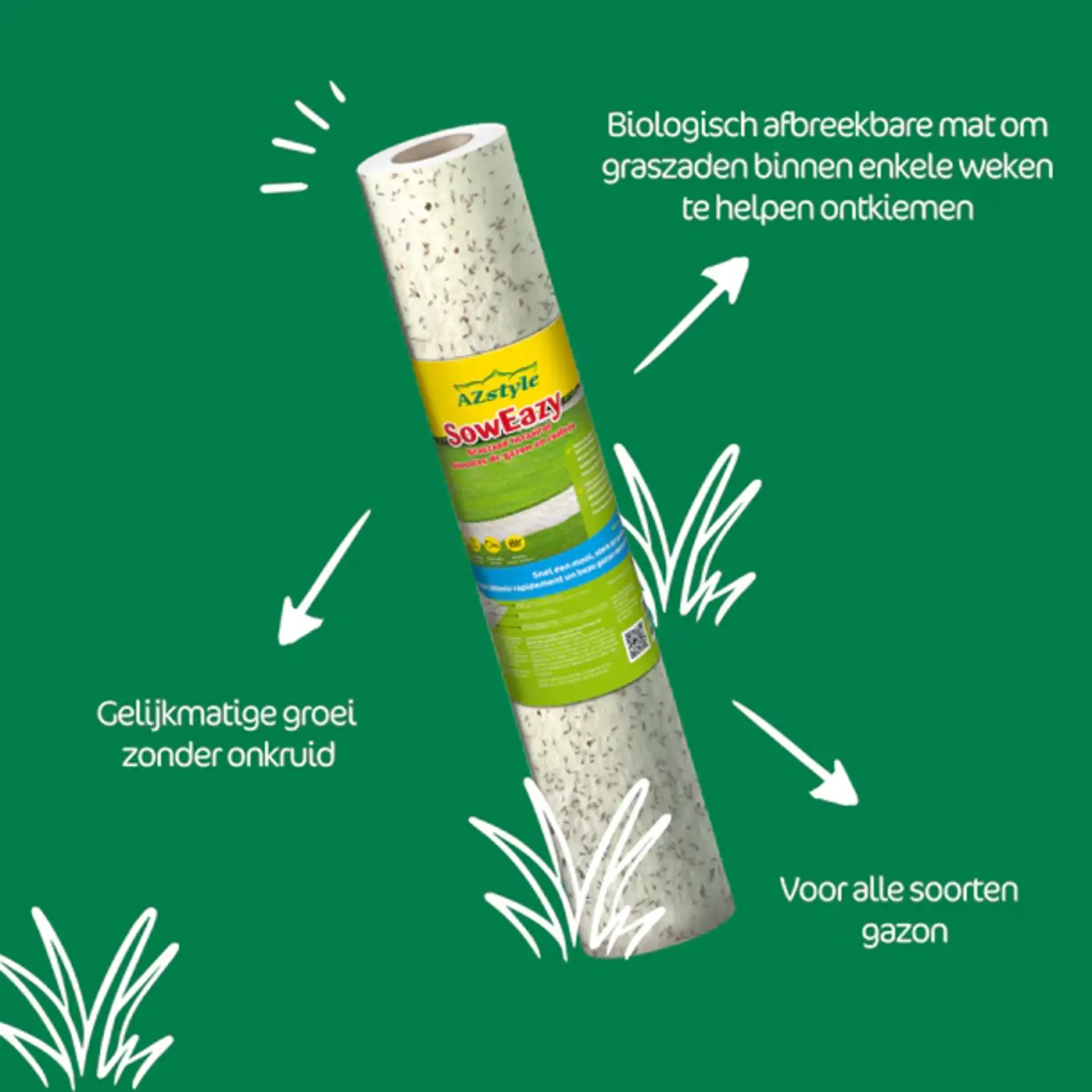 ECOstyle SowEazy Graszaad Inzaairol 10 m²