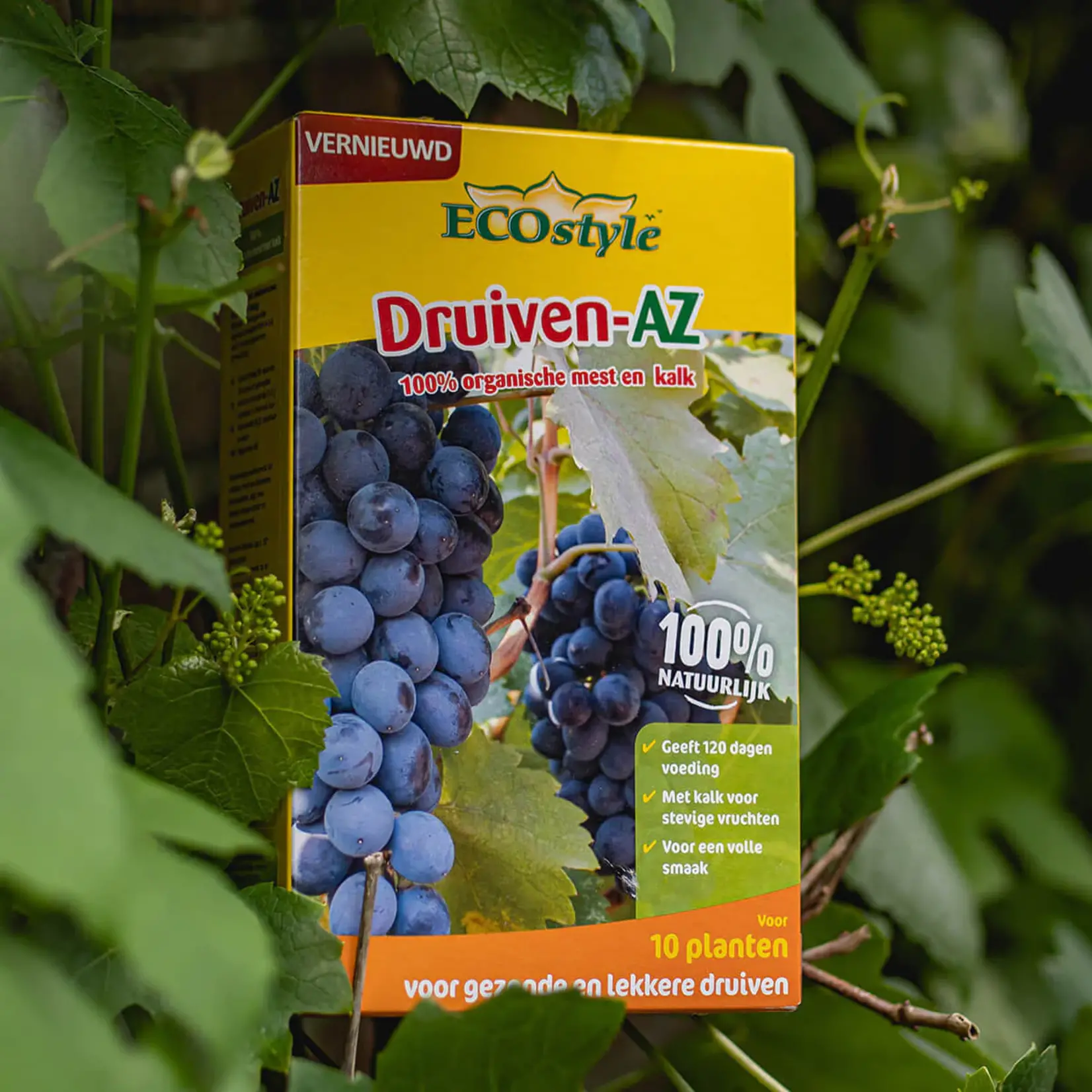 ECOstyle Druiven-AZ meststof 800 gram (voor ca. 10 planten)