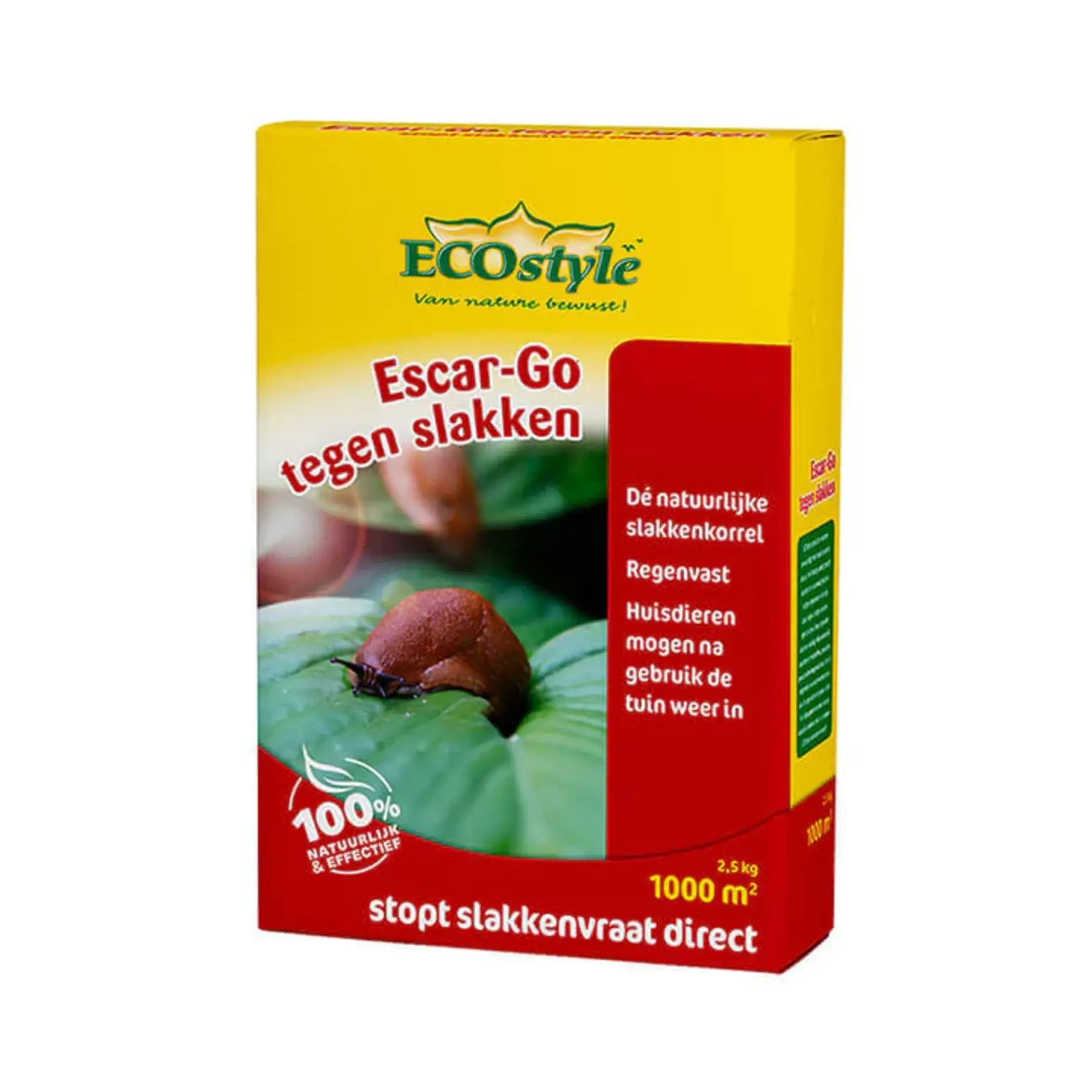 ECOstyle Escar-Go 2.5 kg  tegen slakken (1000 m2)