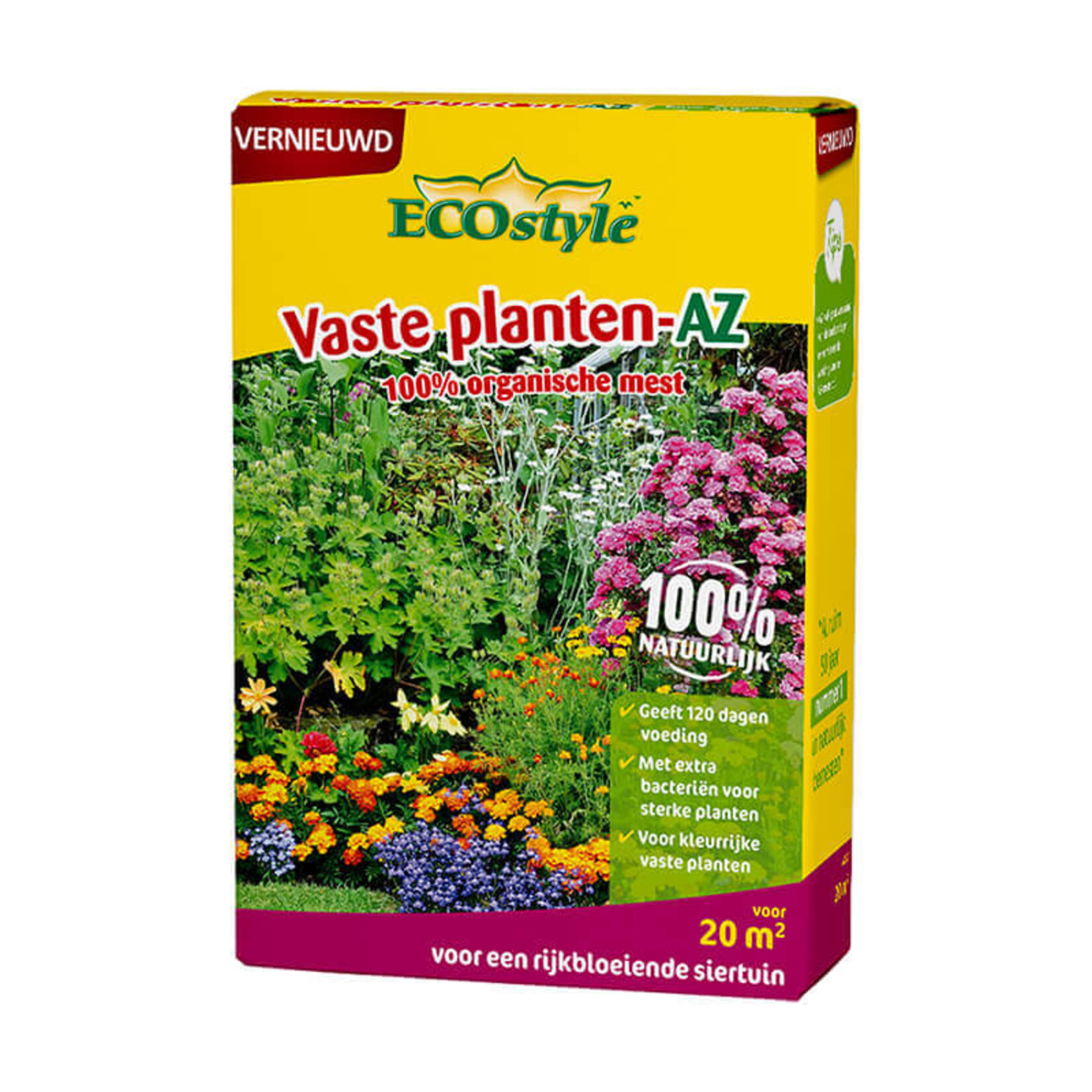 ECOstyle Vaste planten-AZ 1,6 kg meststof (20 m²)