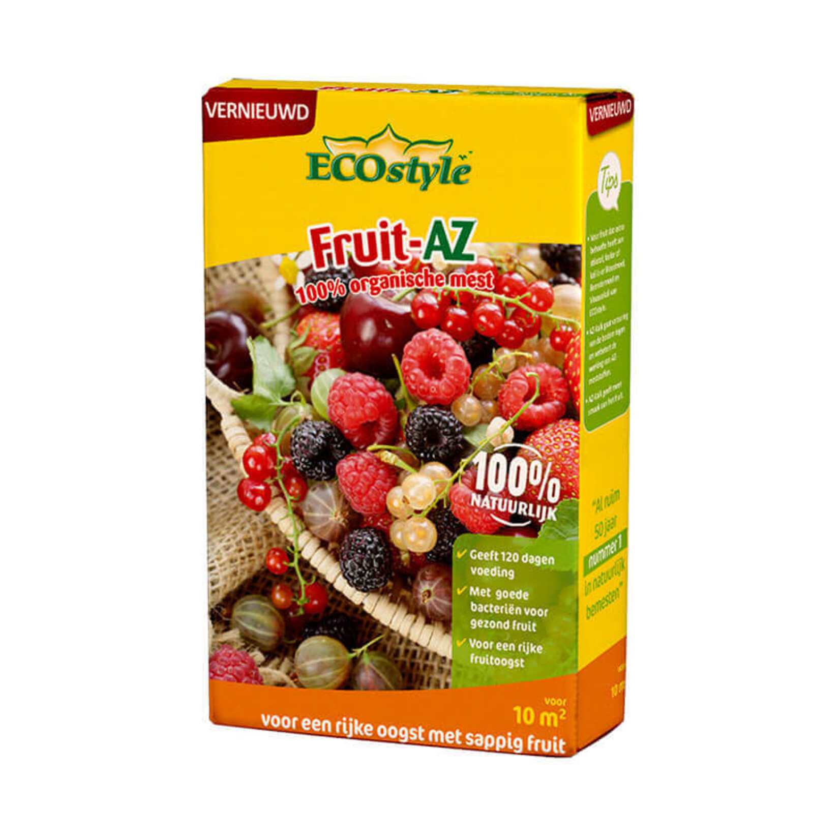 ECOstyle Fruit-AZ meststof 800 gram (10 m²)