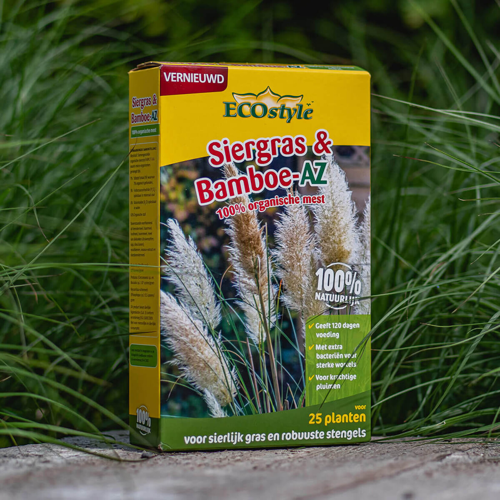 ECOstyle Bamboe & Siergras-AZ meststof 800 gram (voor ca. 25 planten)