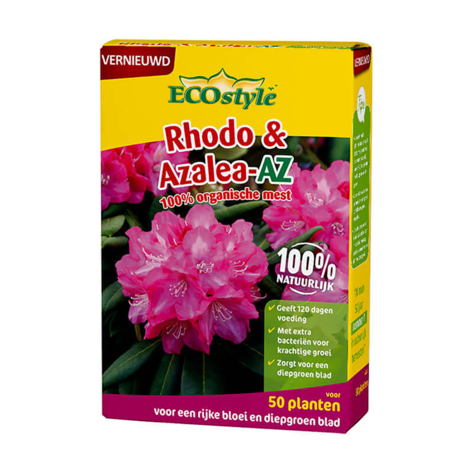 ECOstyle Rhodo & Azalea-AZ meststof 1,6 kg (voor ca. 50 planten)