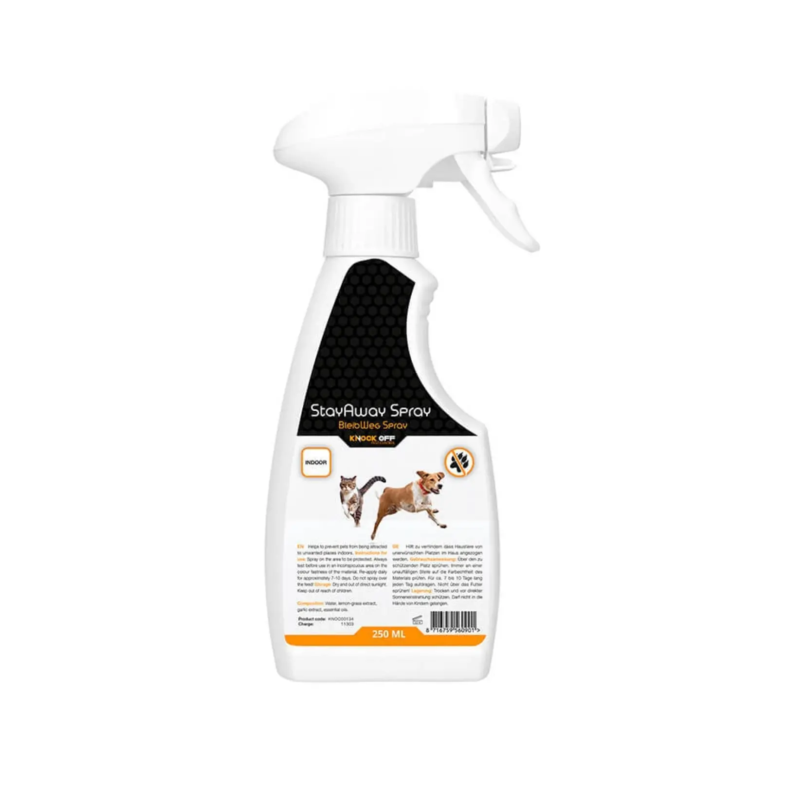 Knock Pest Control BlijfWeg Spray voor binnen 250 ml