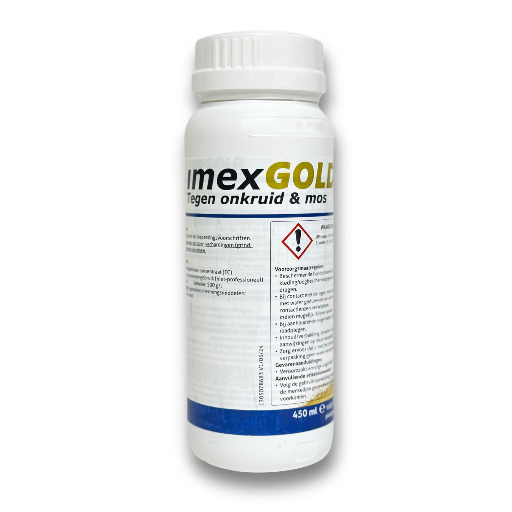 Imex Gold tegen onkruid & mos 450 ml (voor 200-250 m²)