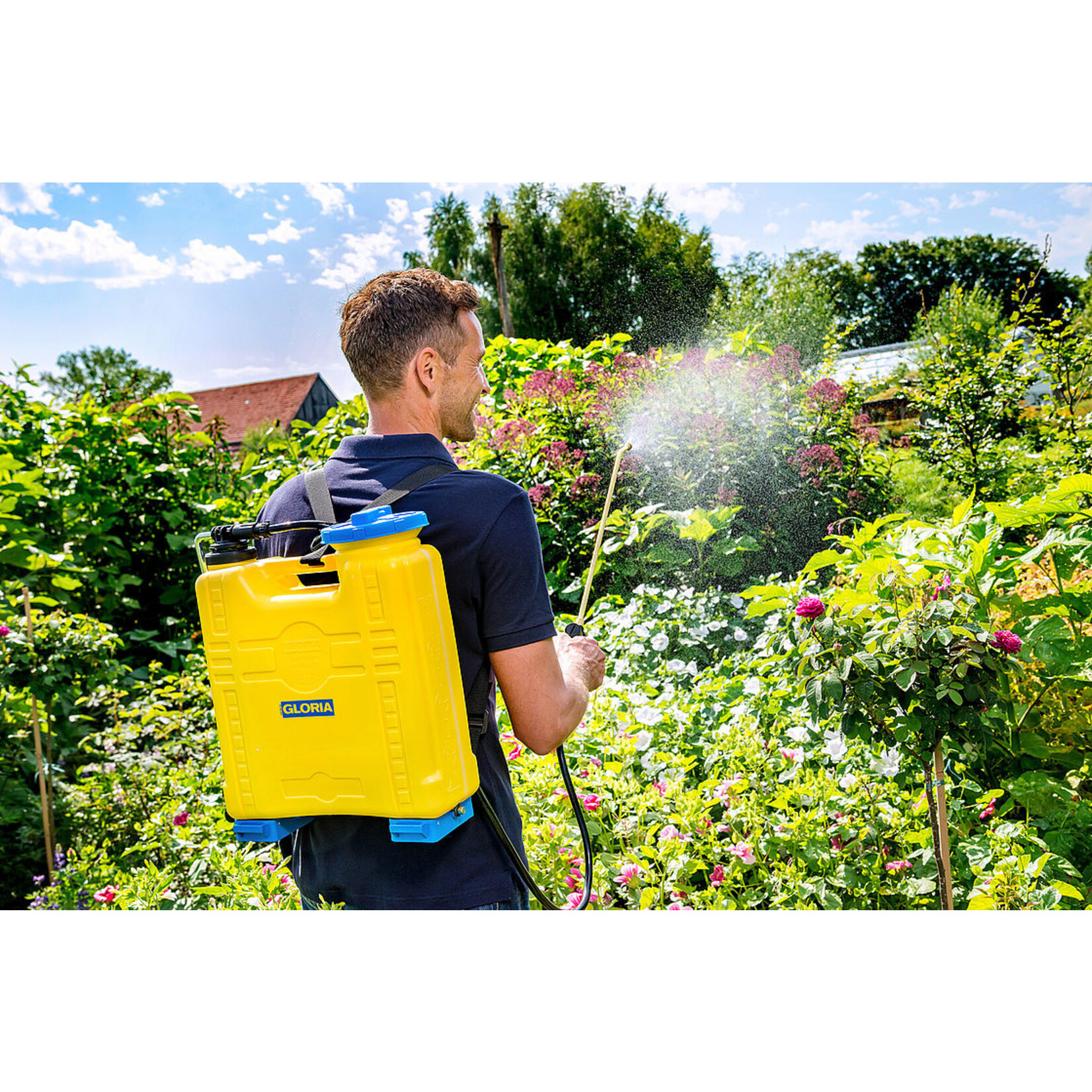 Gloria Rugspuit Kunststof Classic 1800 (18 liter)