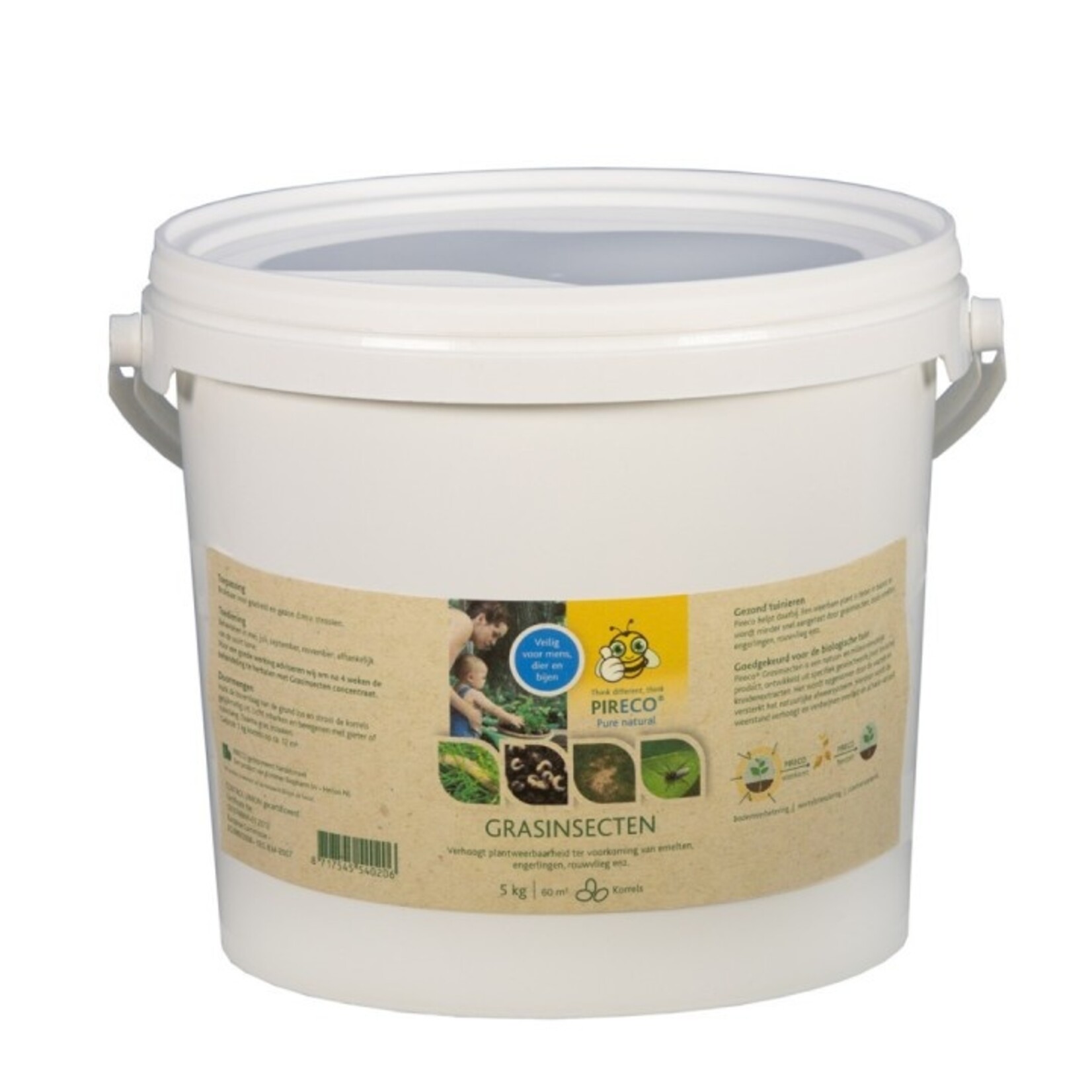 Pireco GraseVital Korrels 5000 gram (60 m²) (voorheen Pireco Grasinsecten)