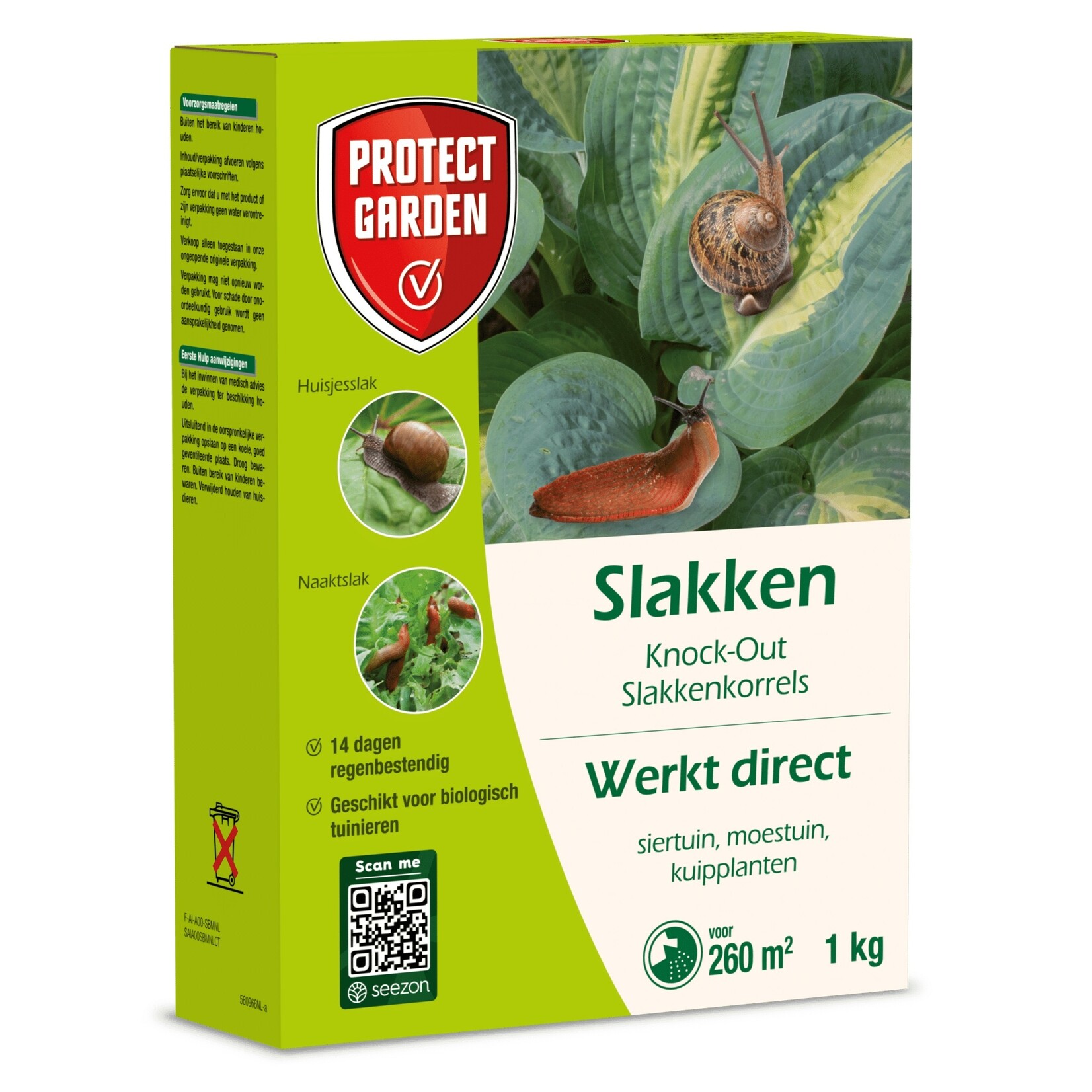Protect Garden Knock-Out Slakkenkorrels 1 kg