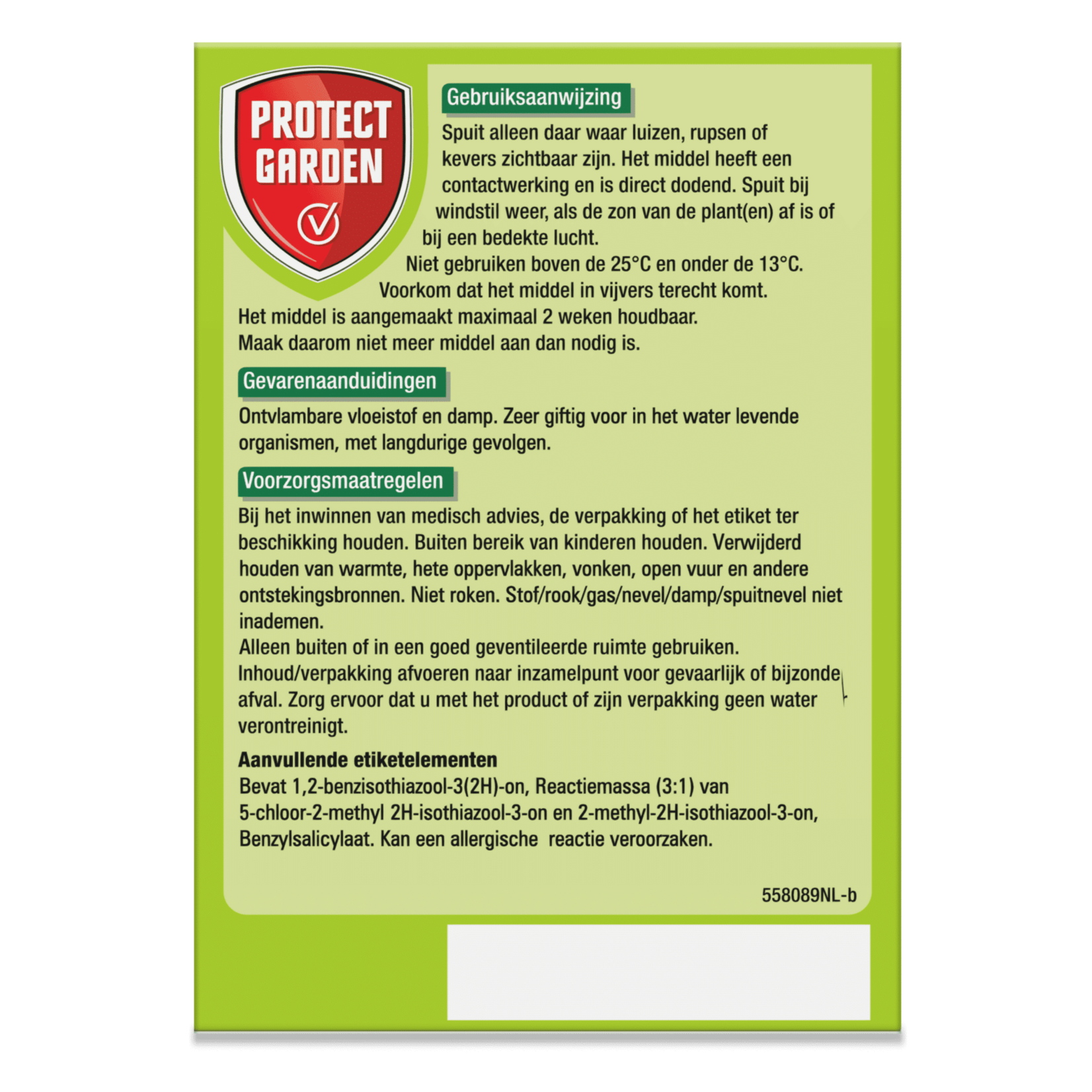 Protect Garden Desect Insectenbestrijding 20ml (concentraat) (voorheen Decis)