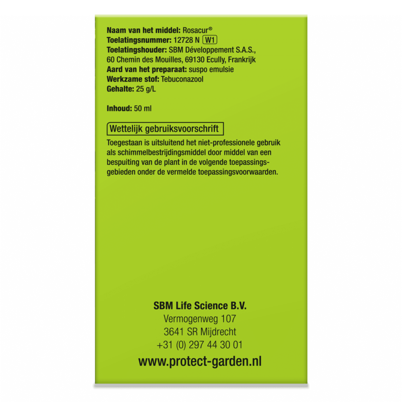 Protect Garden Rosacur (concentraat) 50 ml tegen schimmels op planten