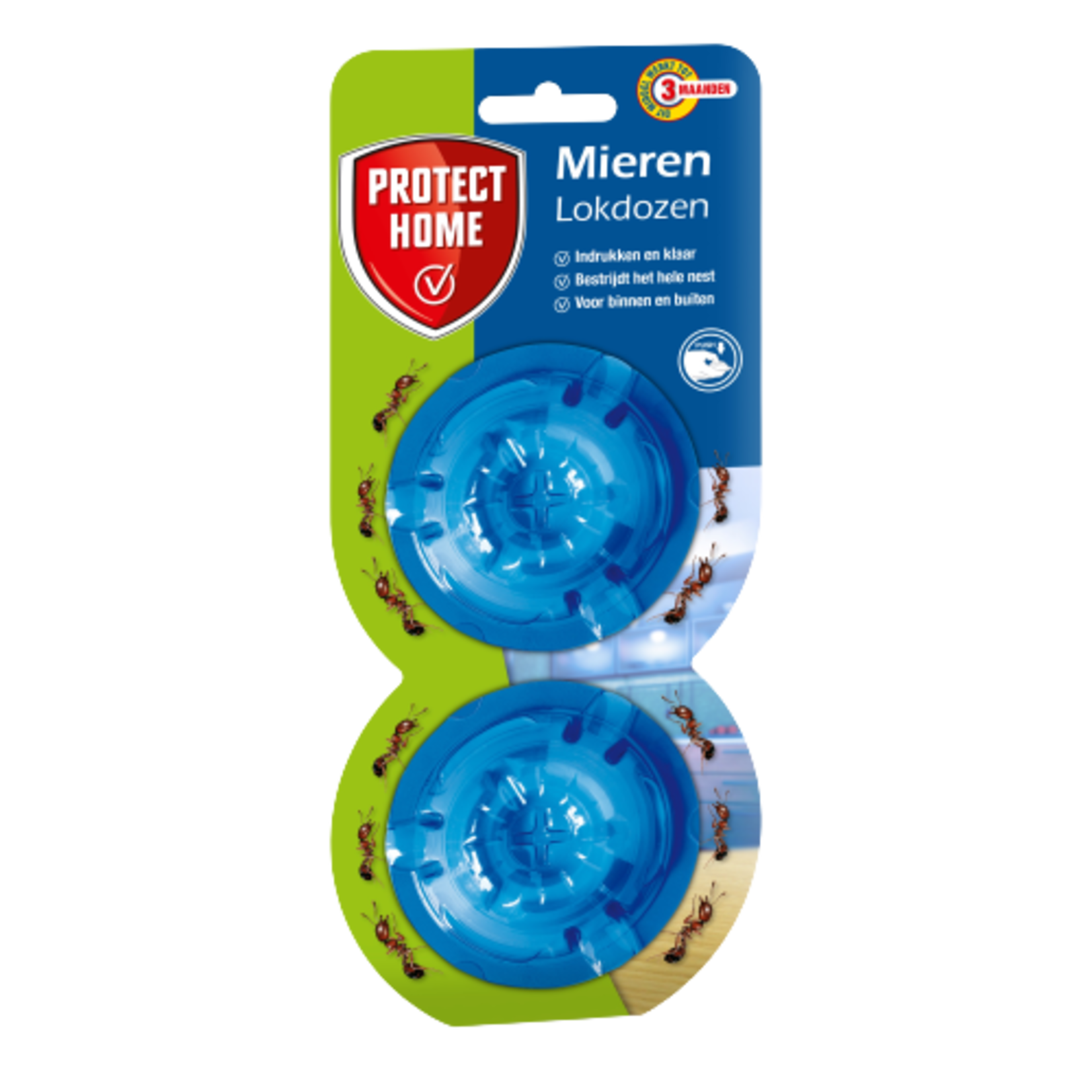 Protect Home Piron pushbox 2 stuks tegen mieren