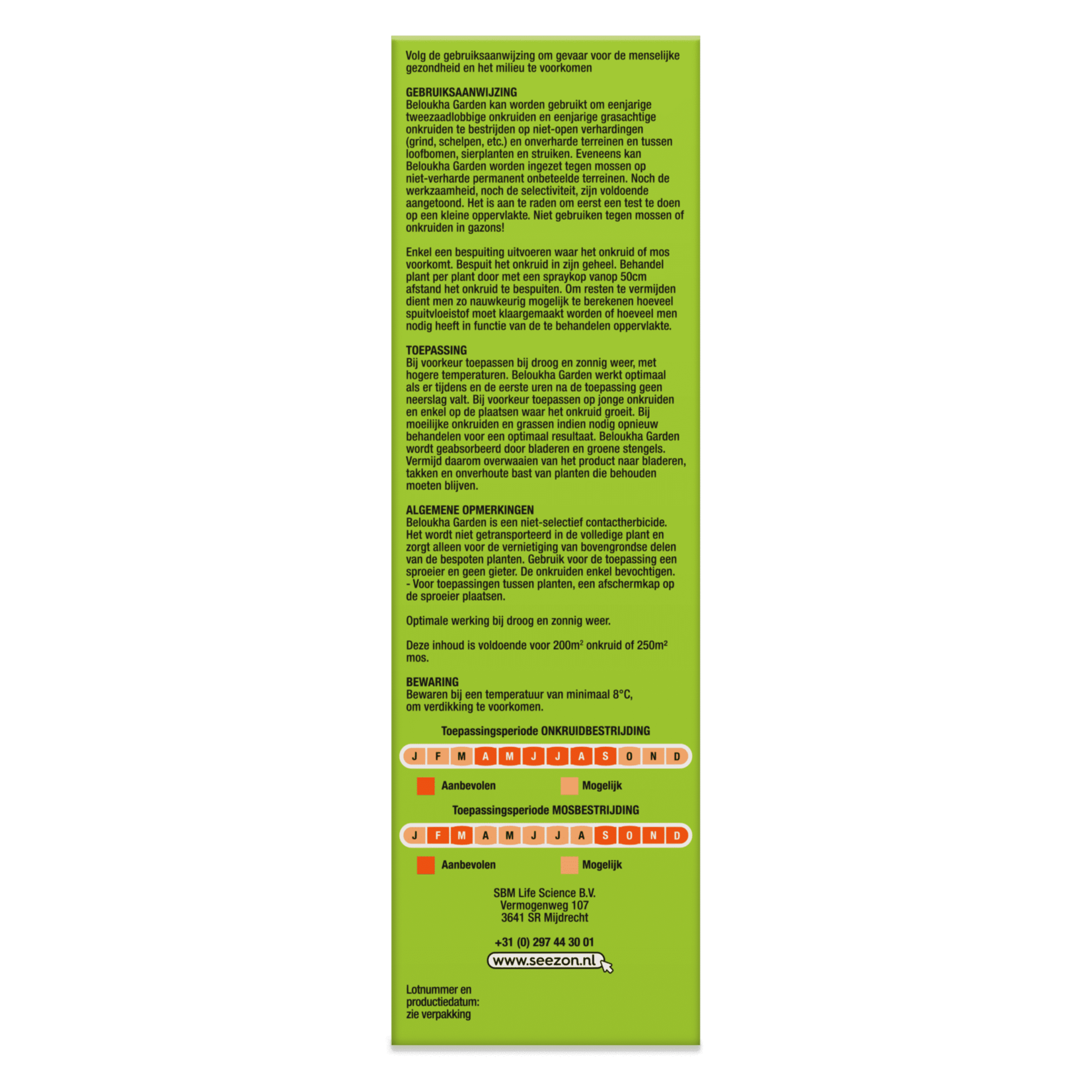 Protect Garden Beloukha Garden 450 ml tegen onkruid en mos (concentraat)