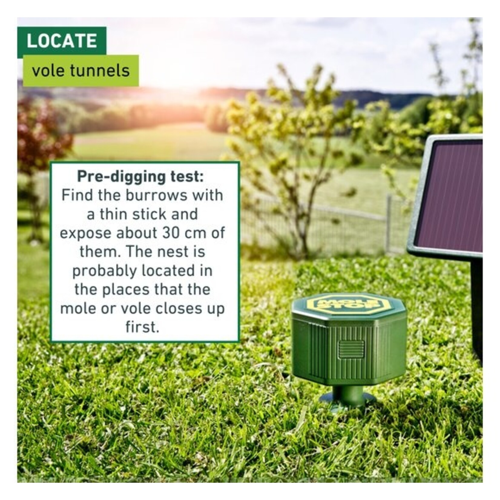 Windhager Woelmuizen en Mollen Stop Solar