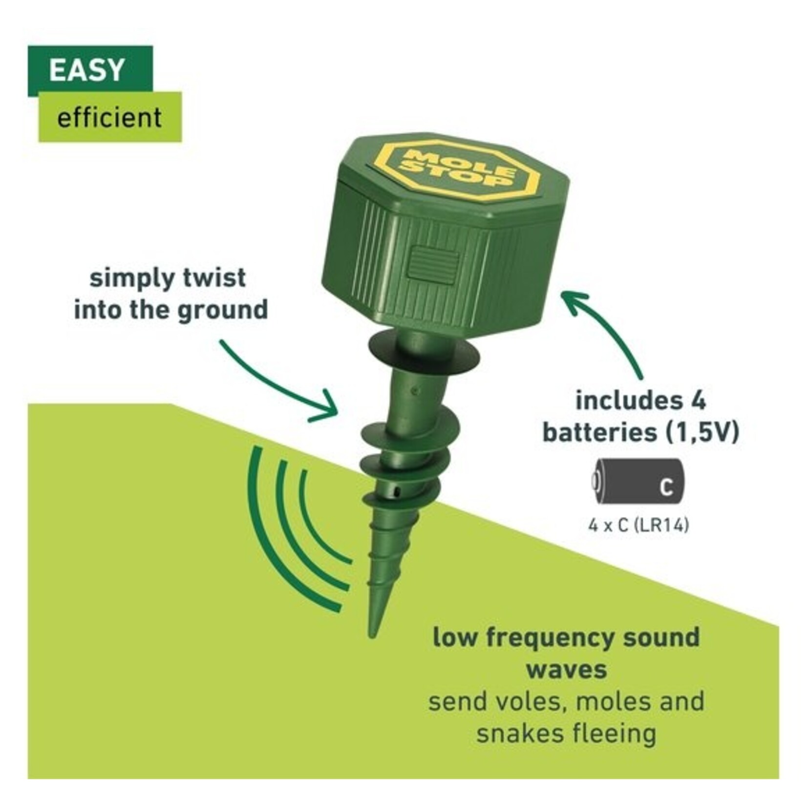 Windhager Woelmuizen en Mollen Stop