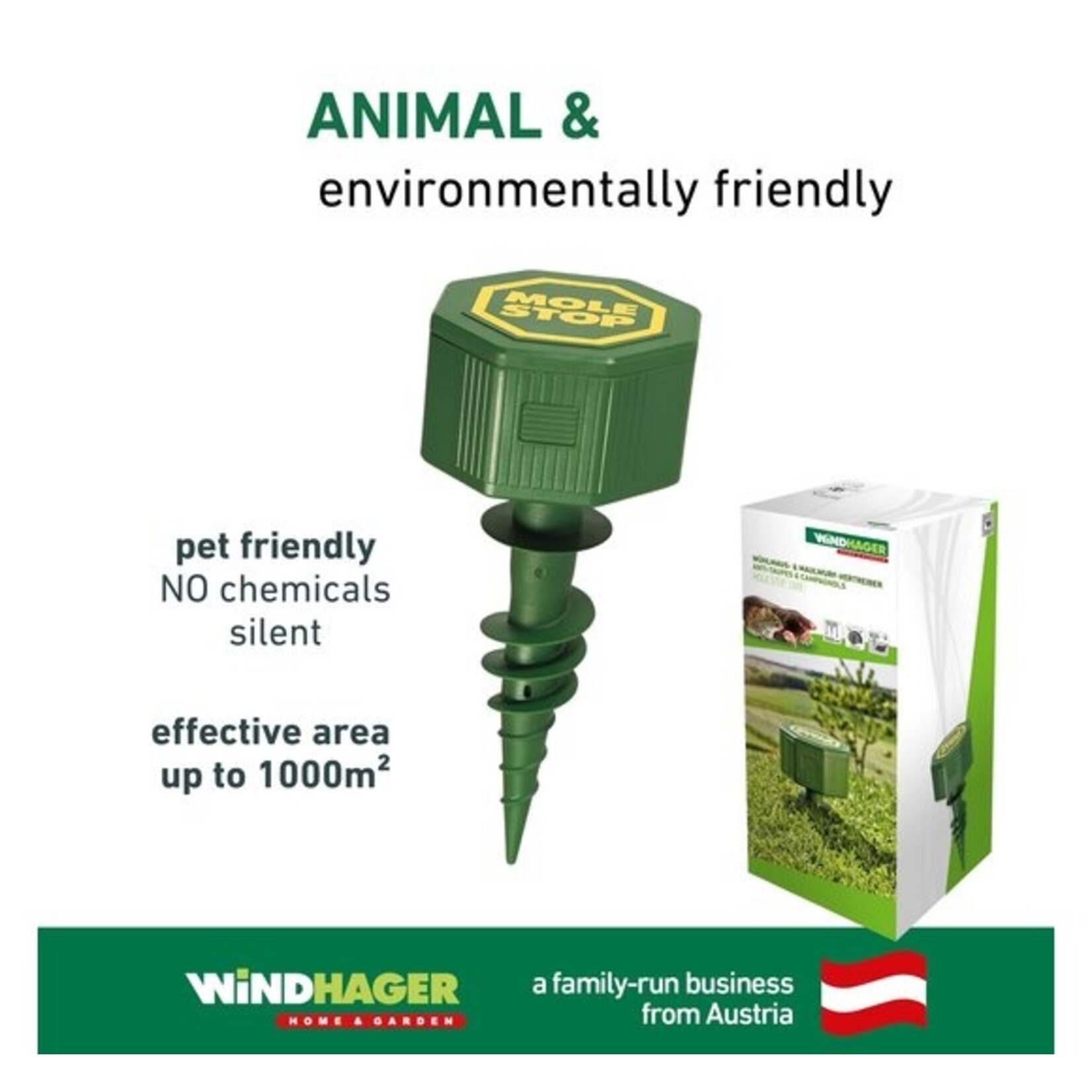 Windhager Woelmuizen en Mollen Stop